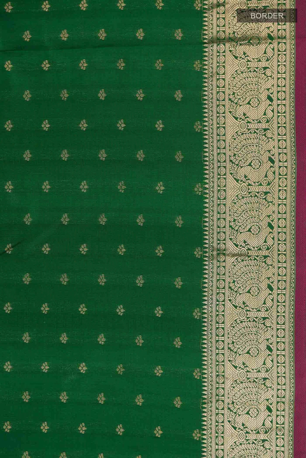 Green Kanchipuram Silk Saree