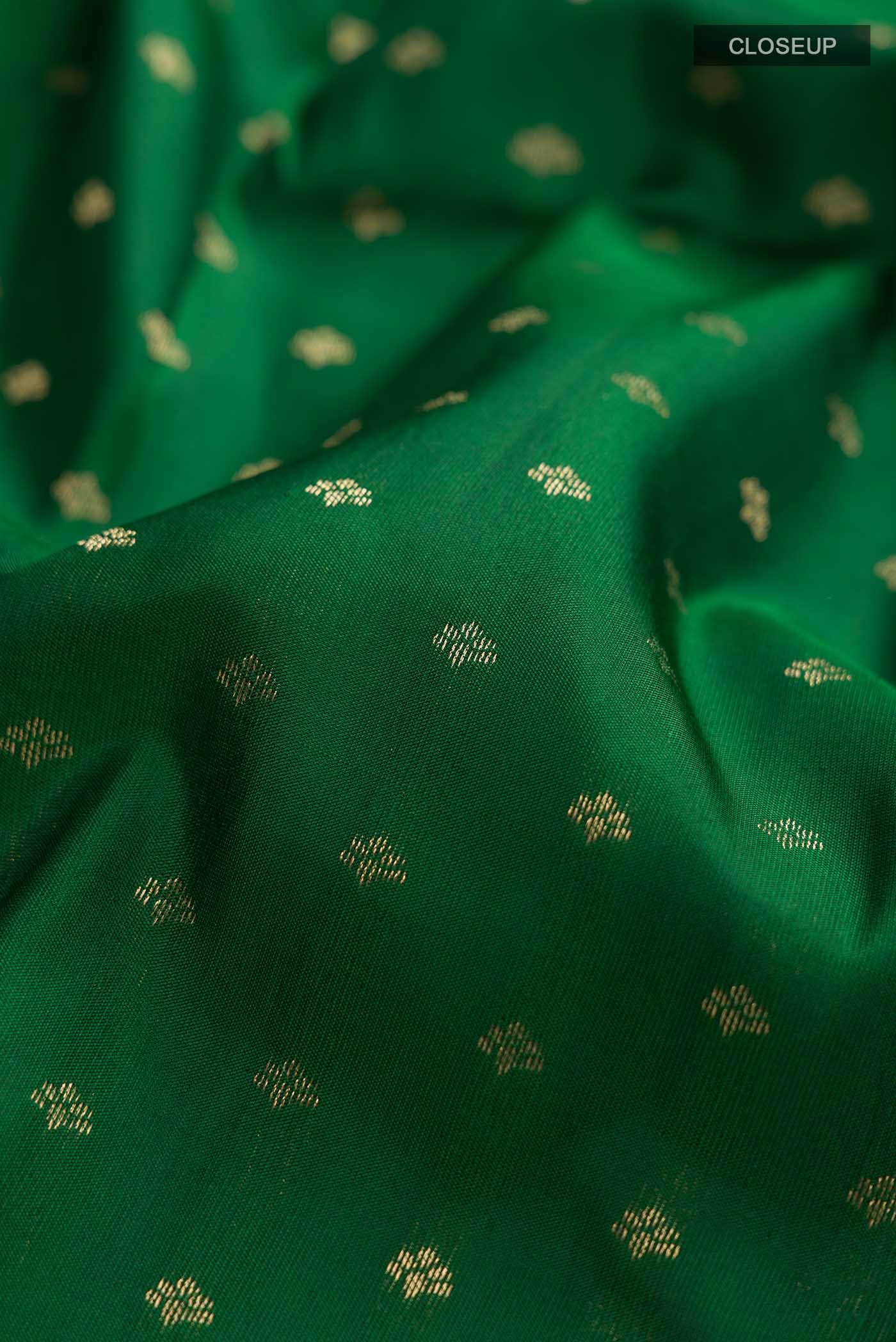 Green Kanchipuram Silk Saree