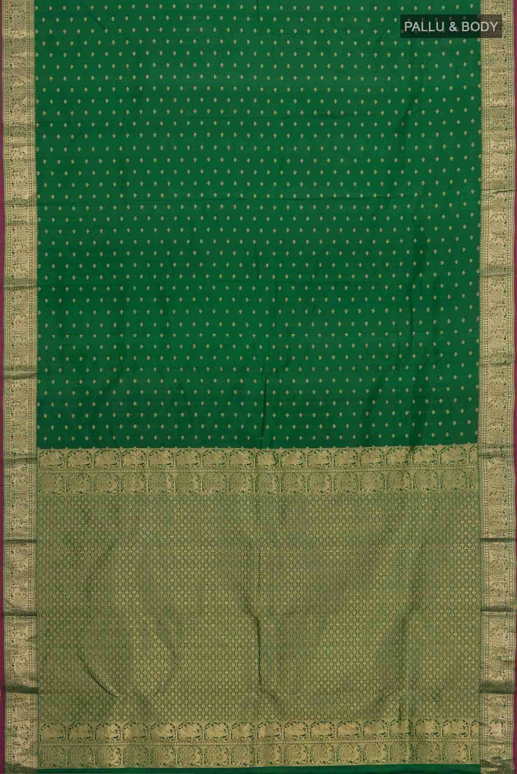 Green Kanchipuram Silk Saree