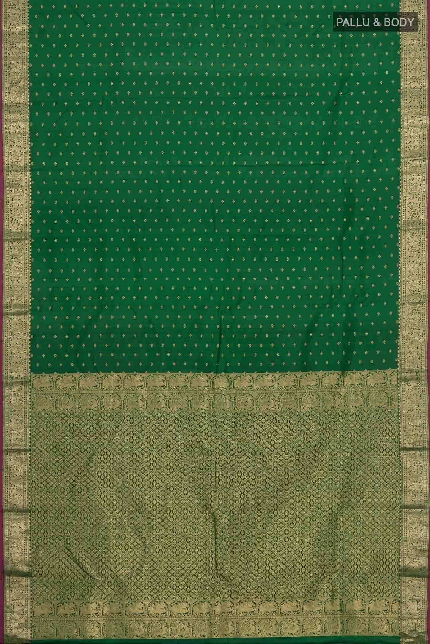 Green Kanchipuram Silk Saree