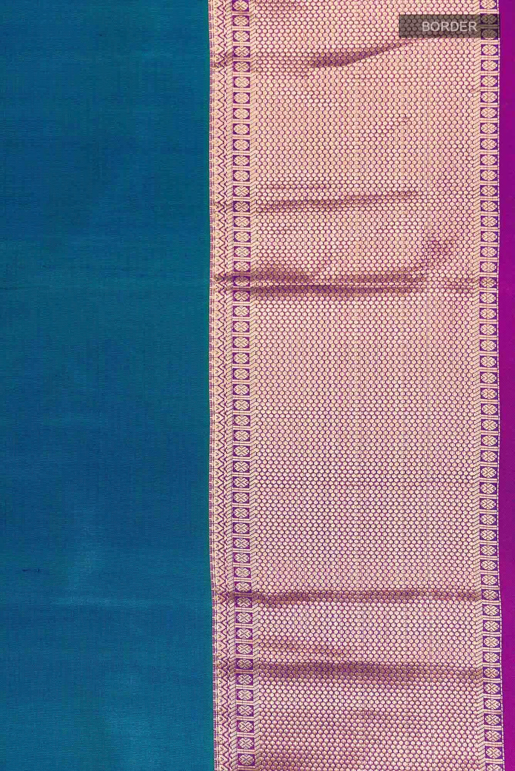 Blue Kanchipuram Silk Saree