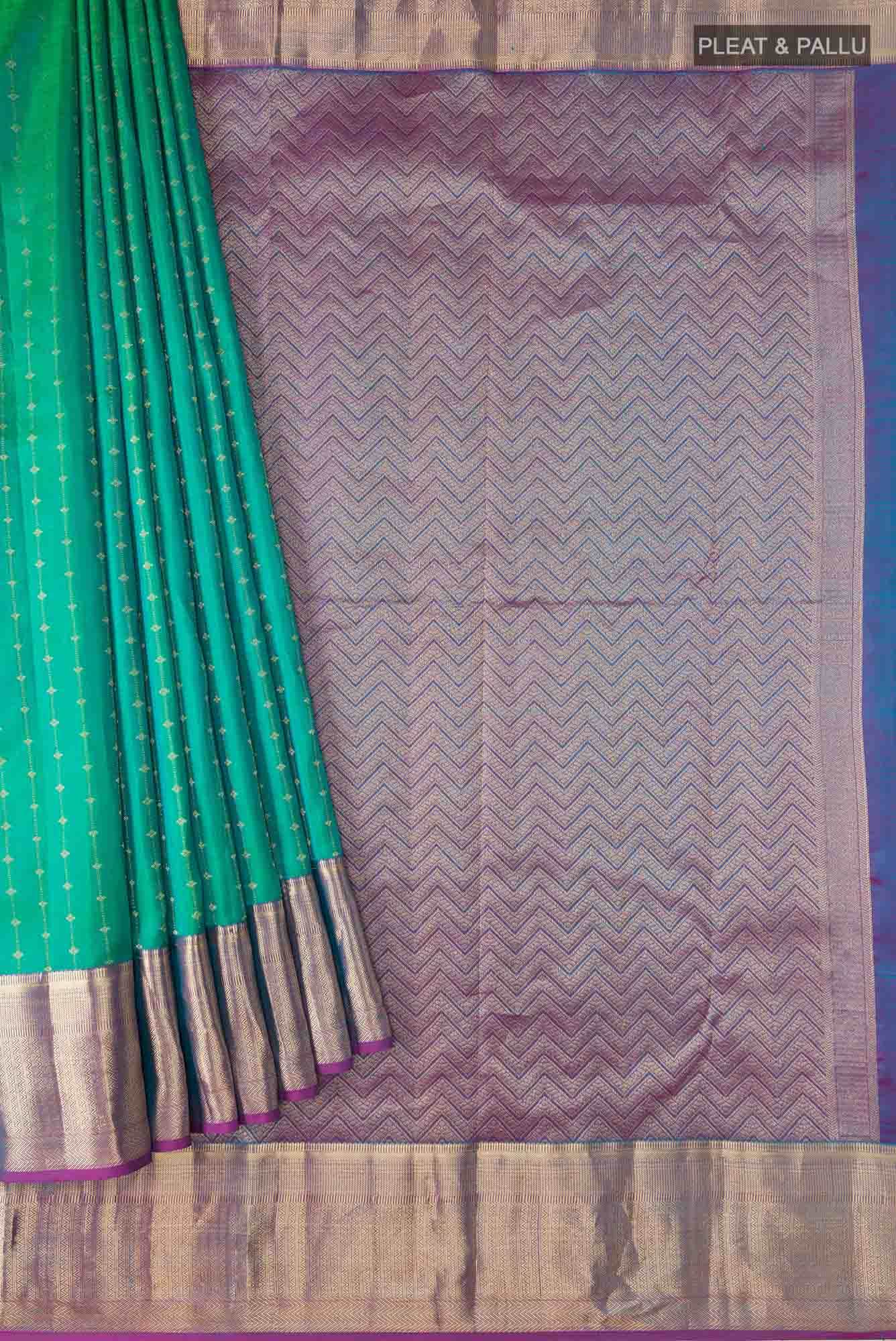 Green Kanchipuram Silk Saree