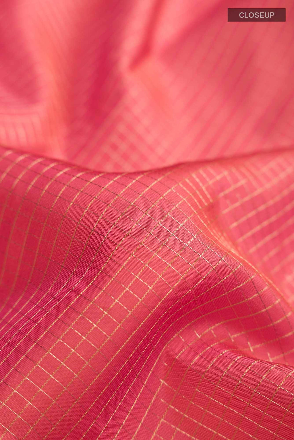 Orange Kanchipuram Silk Saree