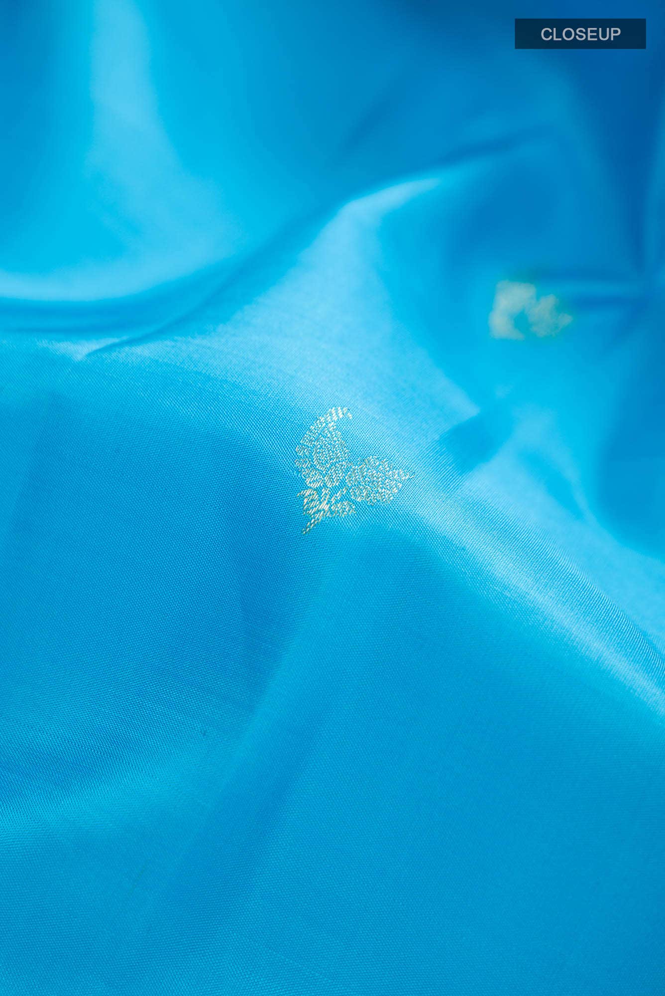 Blue Kanchipuram Silk Saree