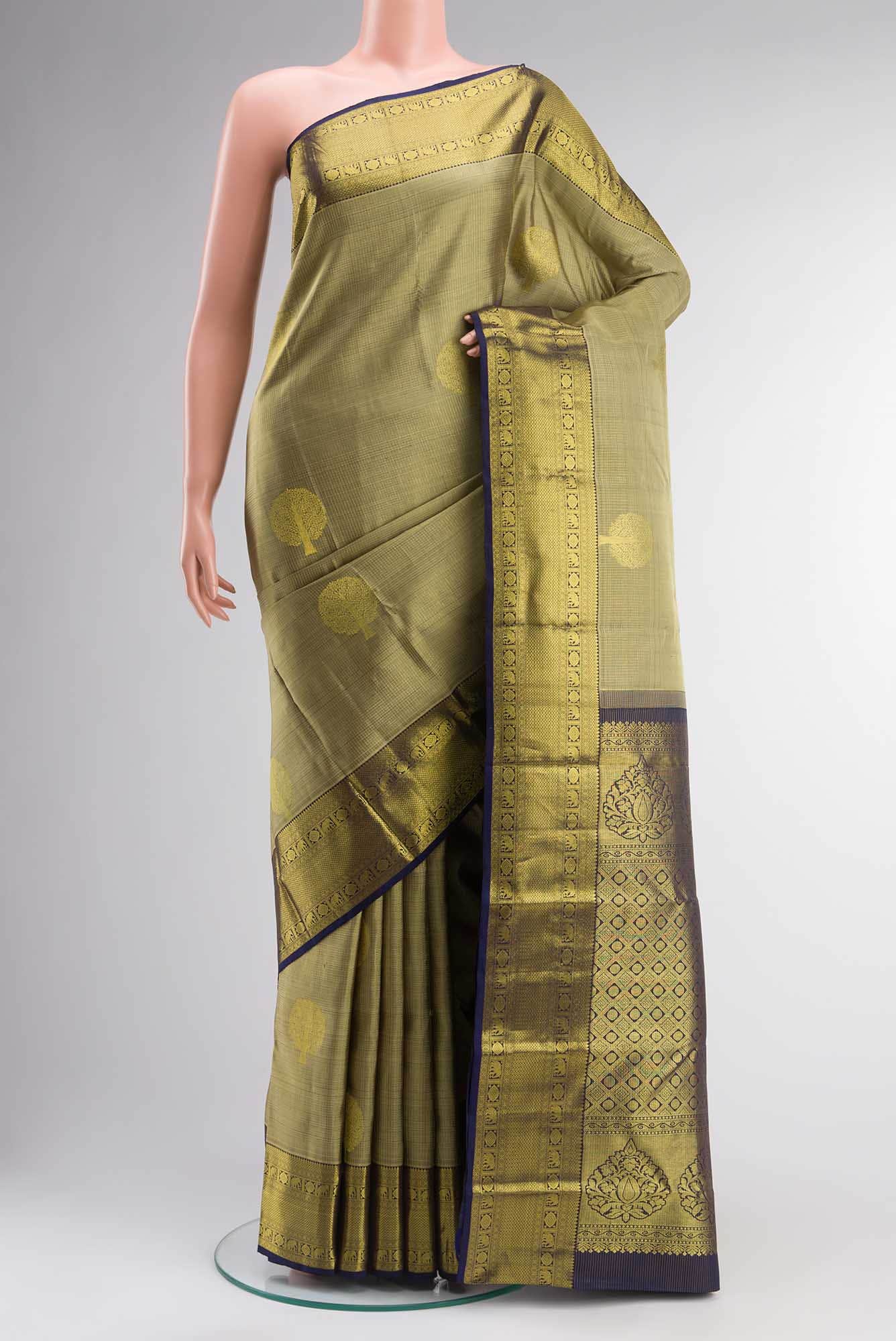 Green Kanchipuram Silk Saree