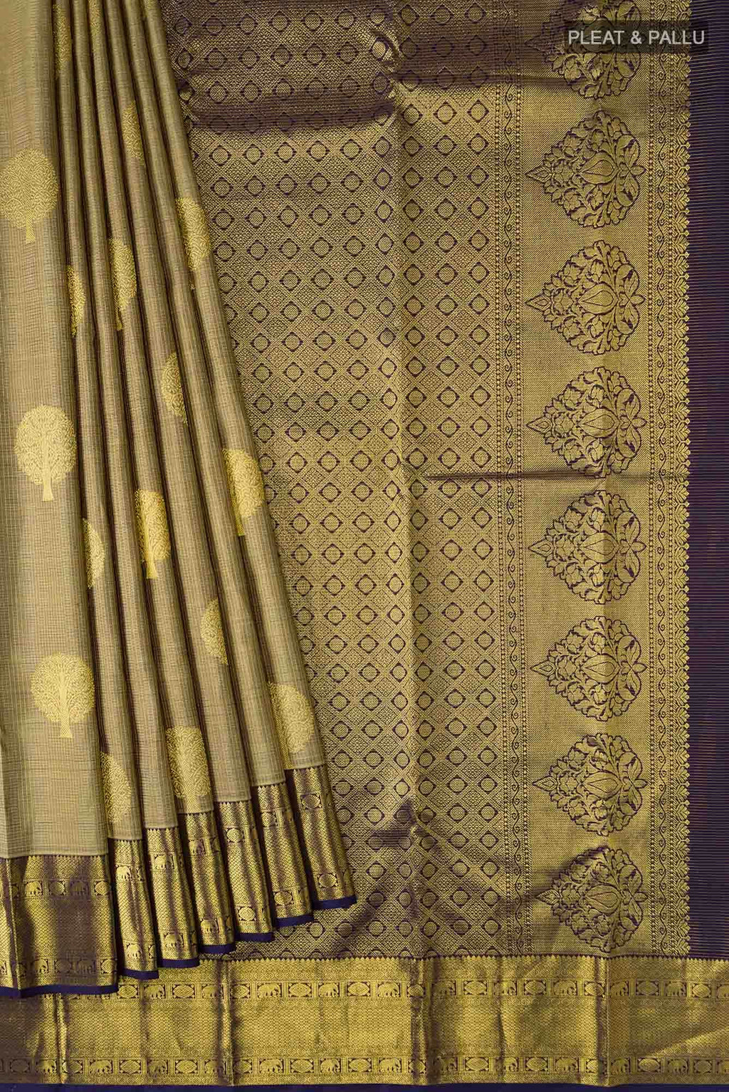 Green Kanchipuram Silk Saree