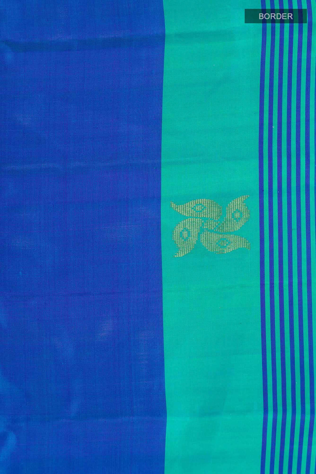 Blue Kanchipuram Silk Saree