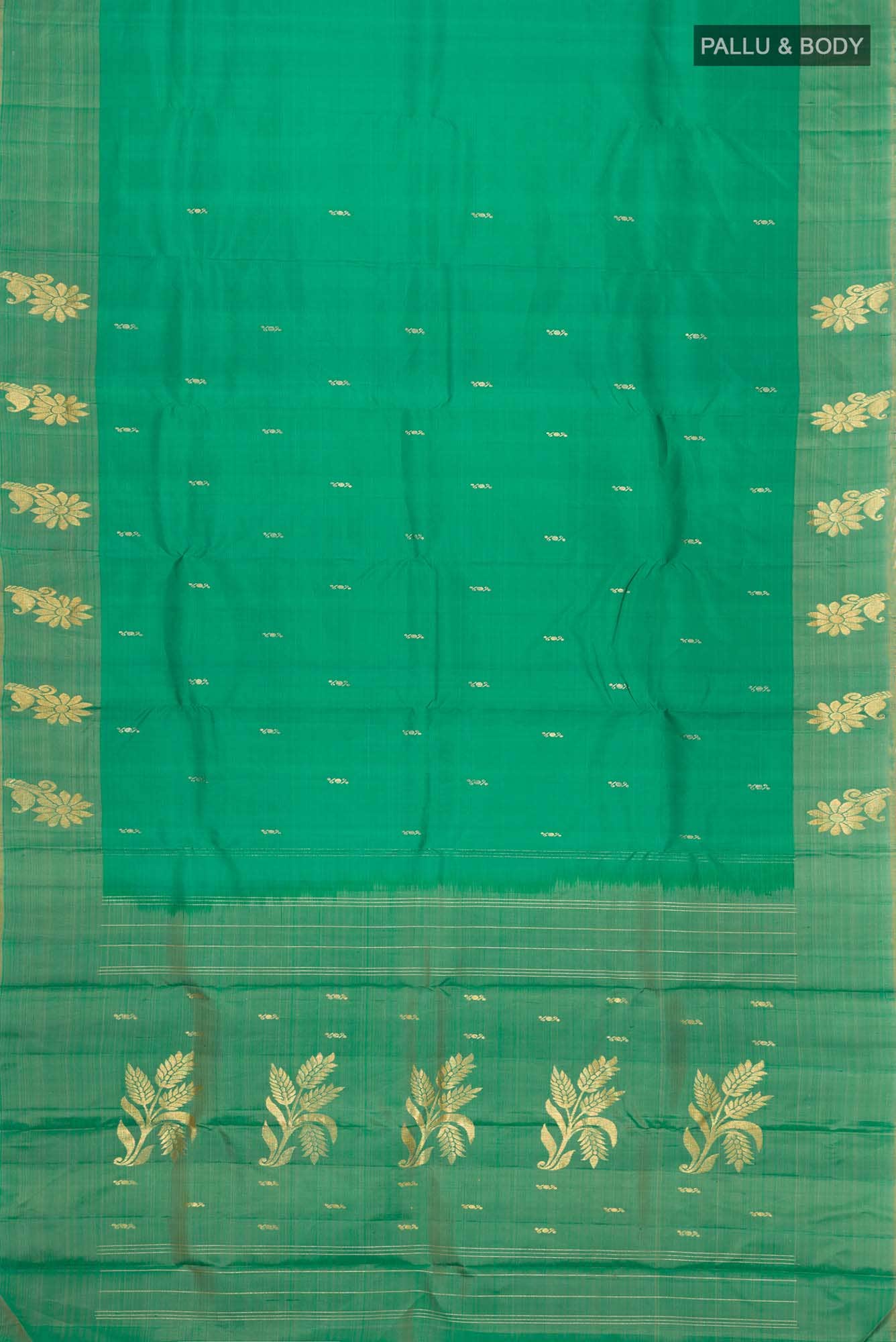 Green Kanchipuram Silk Saree