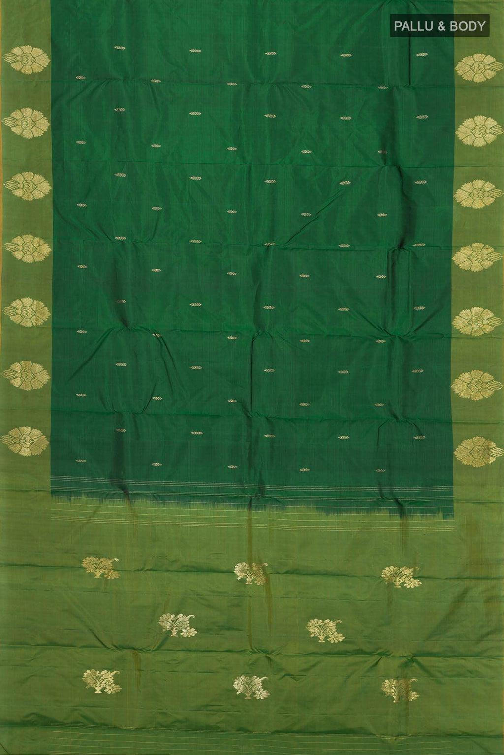 Green Kanchipuram Silk Saree