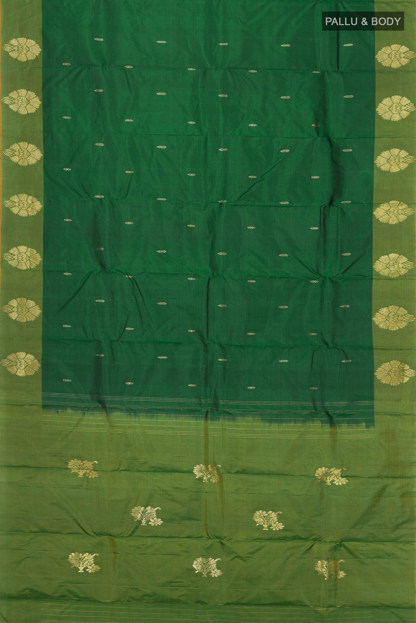 Green Kanchipuram Silk Saree