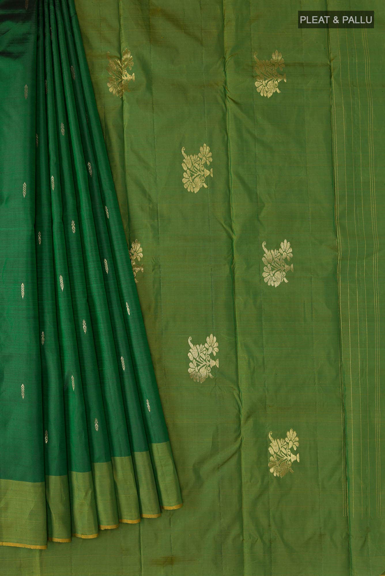 Green Kanchipuram Silk Saree
