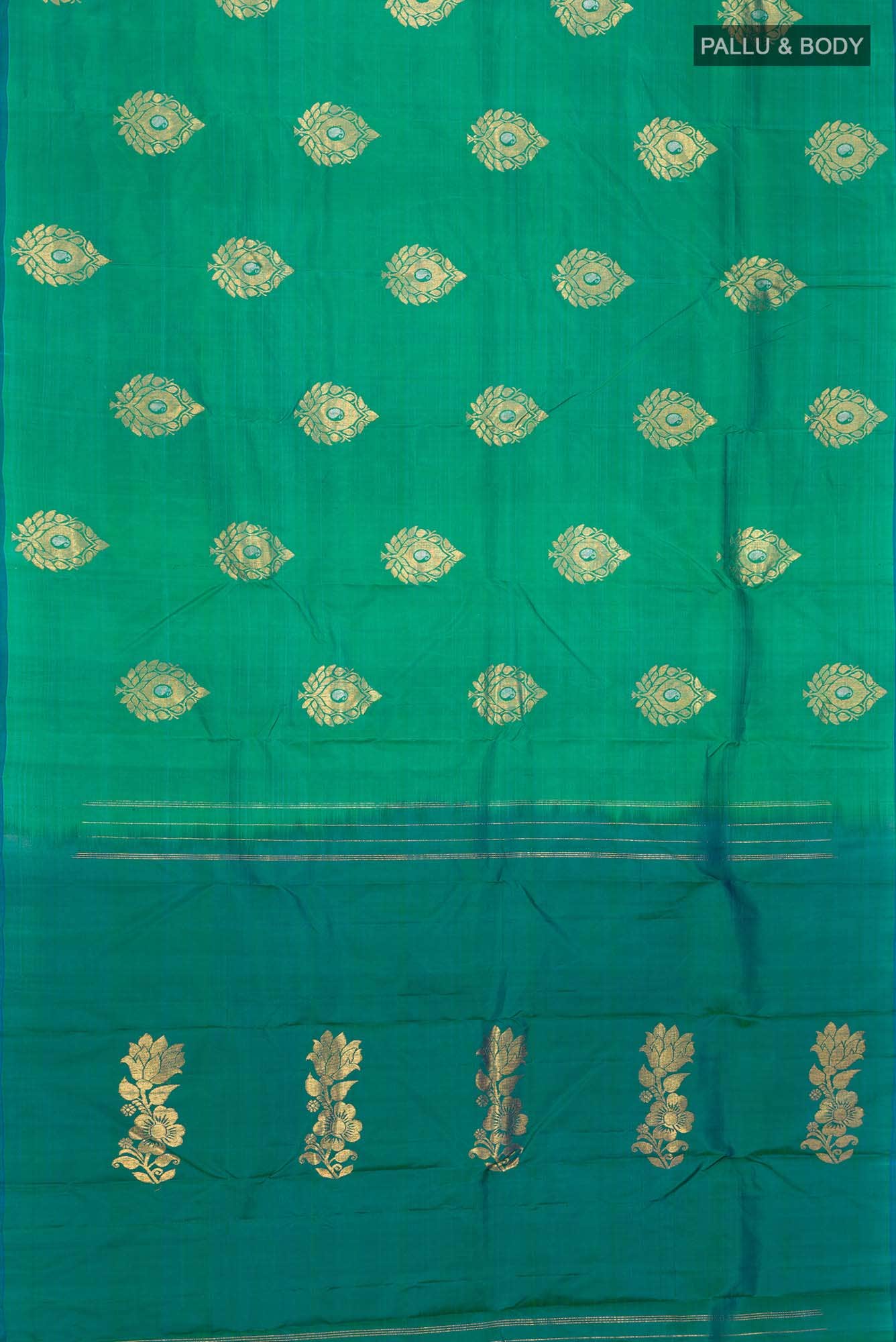 Green Kanchipuram Silk Saree