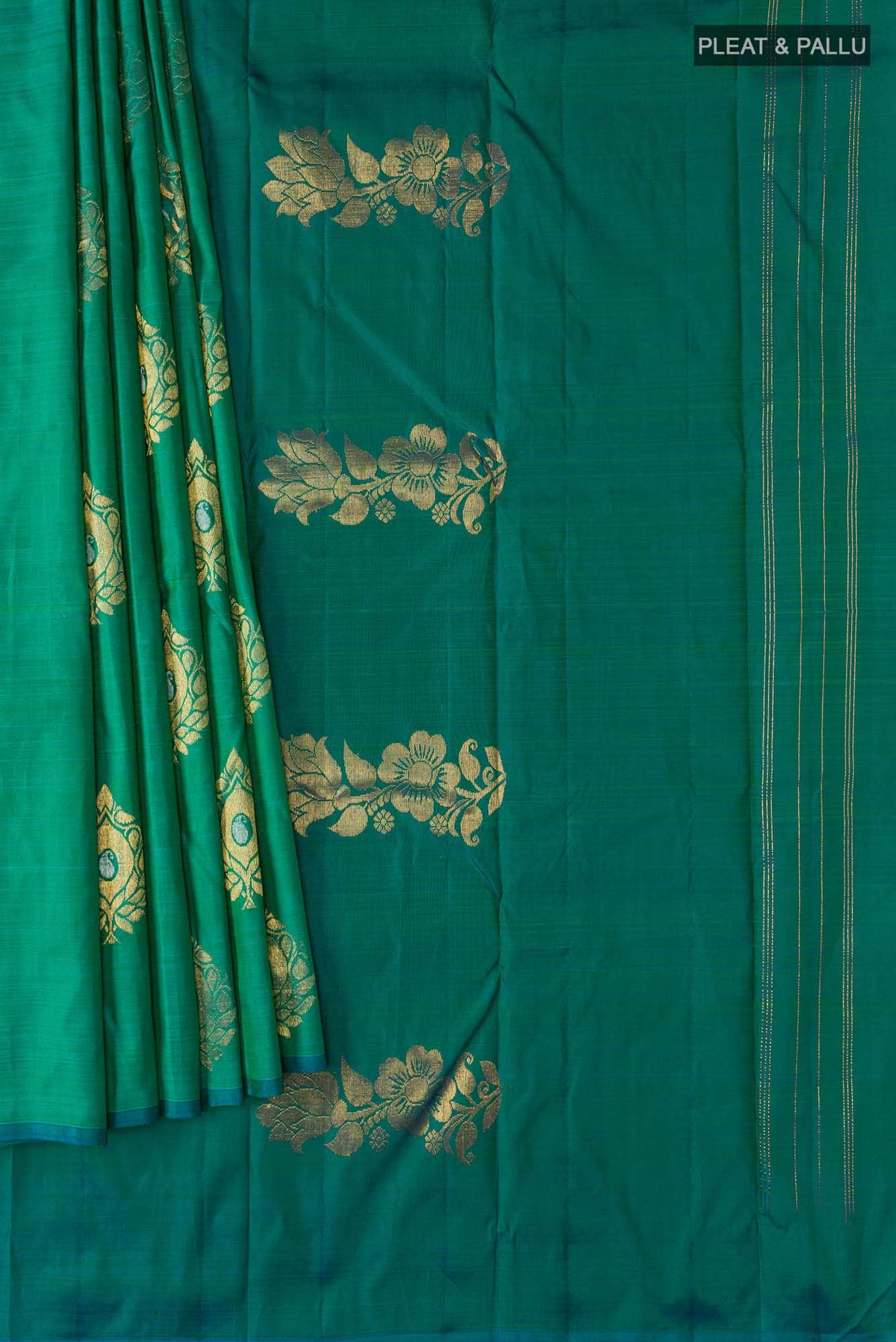 Green Kanchipuram Silk Saree