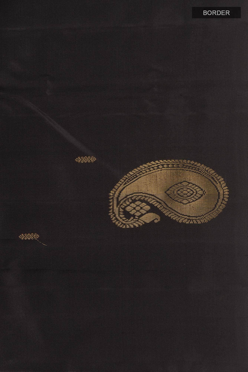 Black Kanchipuram Silk Saree