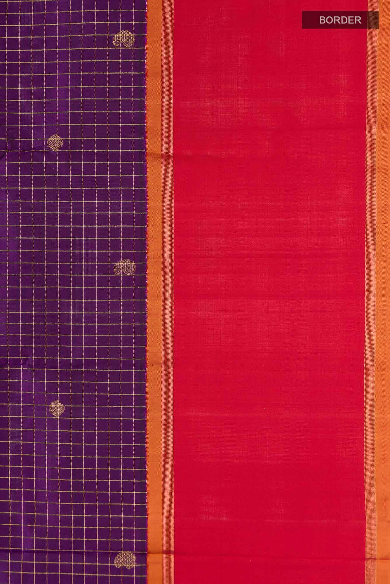 Blue Kanchipuram Silk Saree