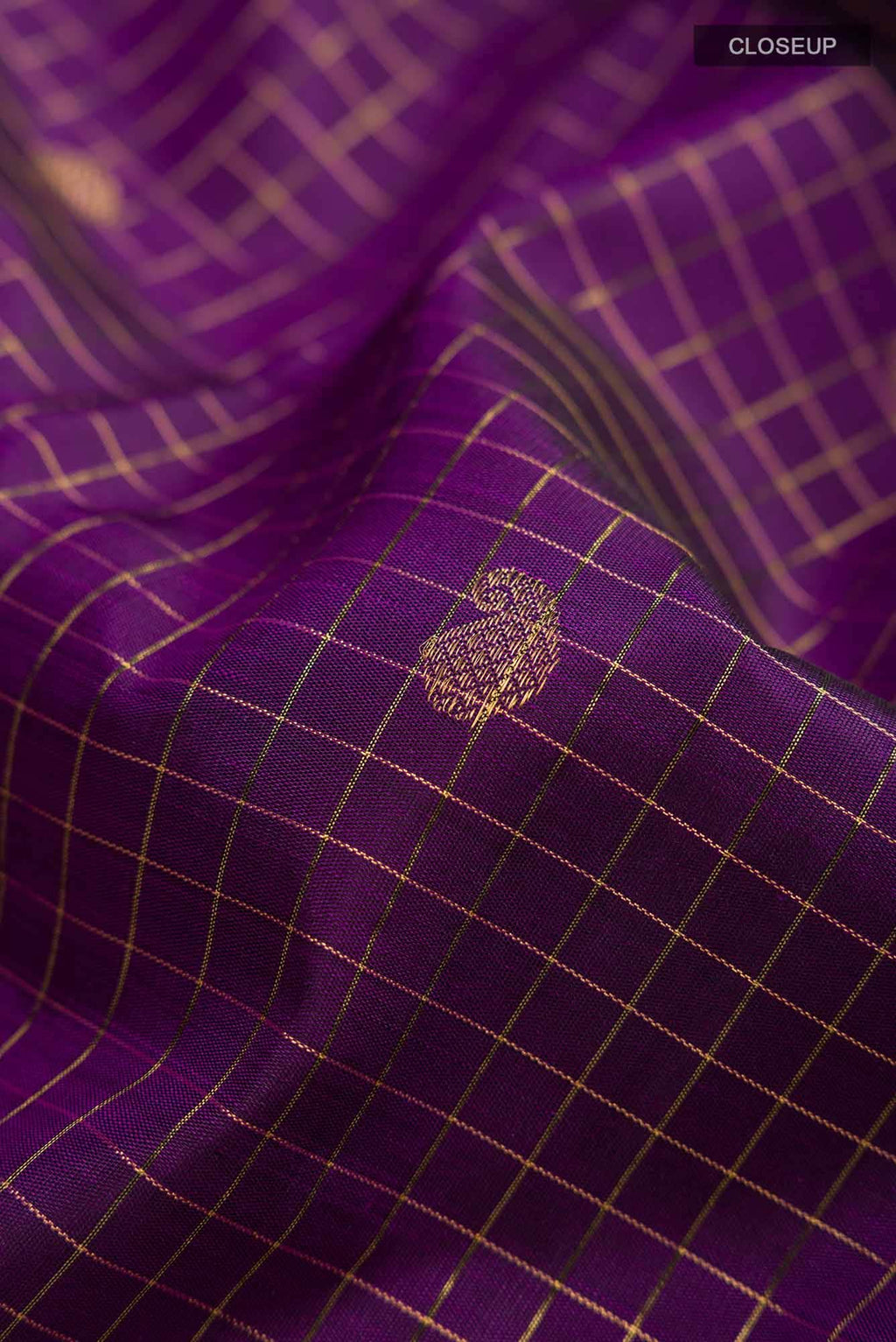 Blue Kanchipuram Silk Saree