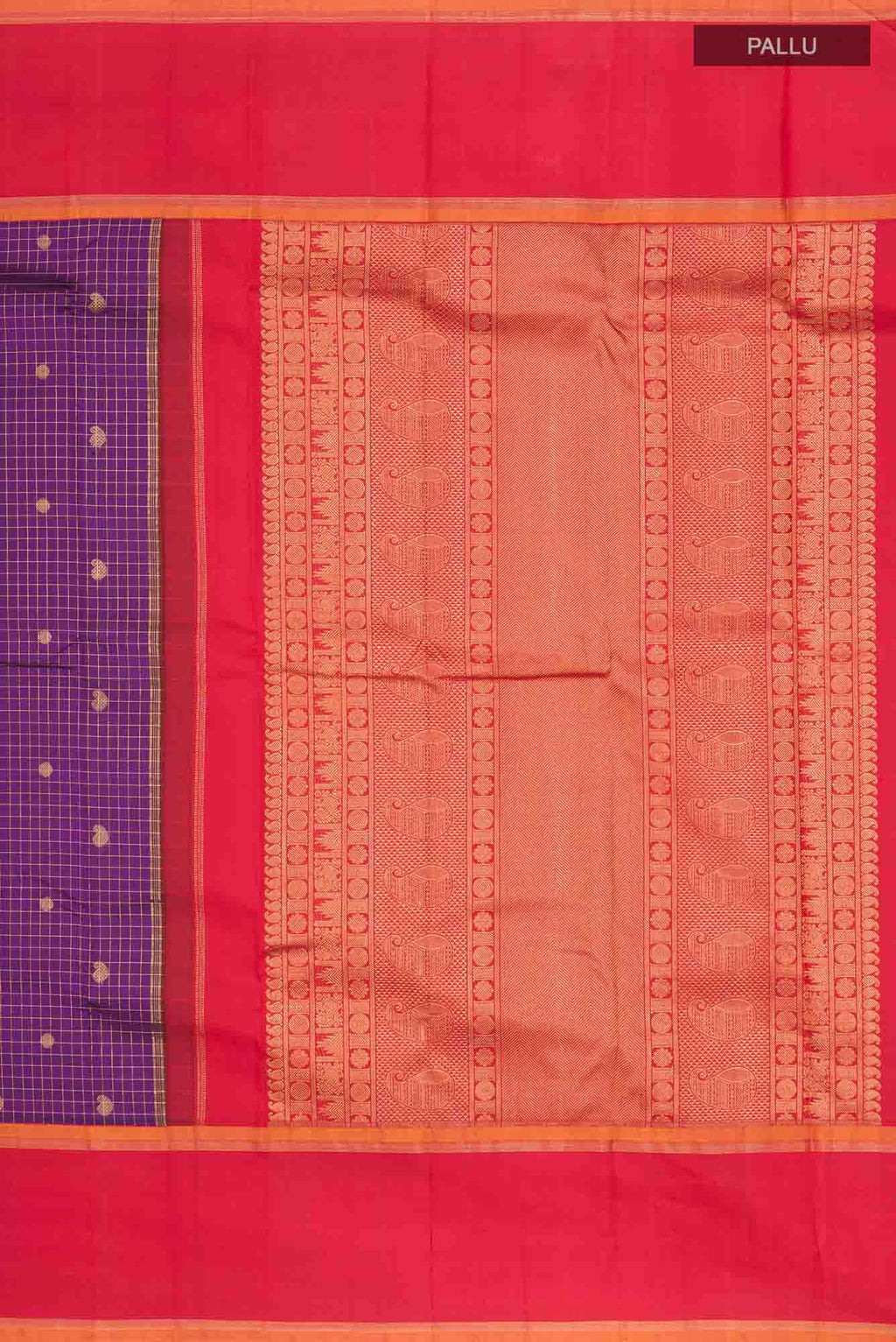 Blue Kanchipuram Silk Saree