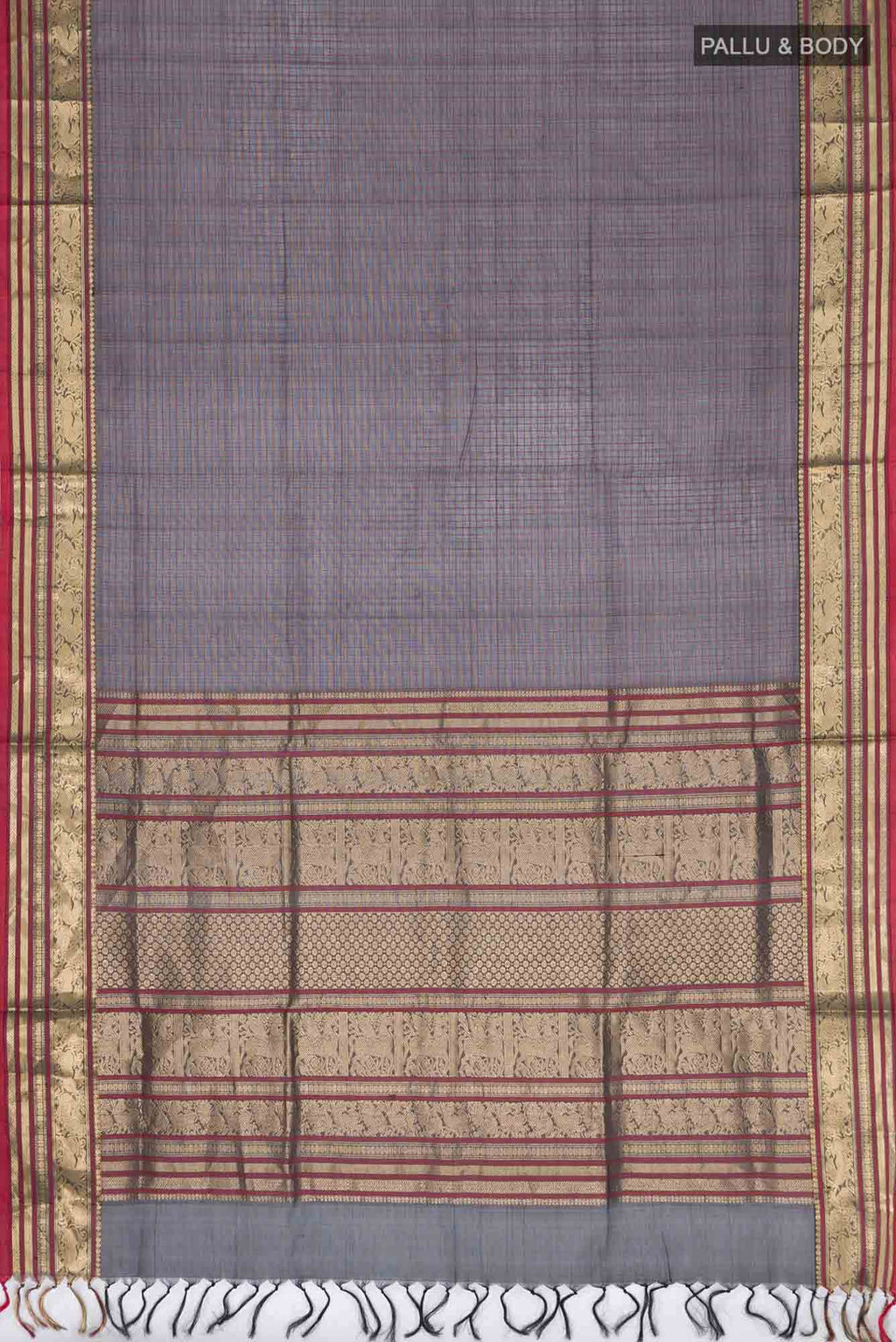 Black Silk Cotton Saree