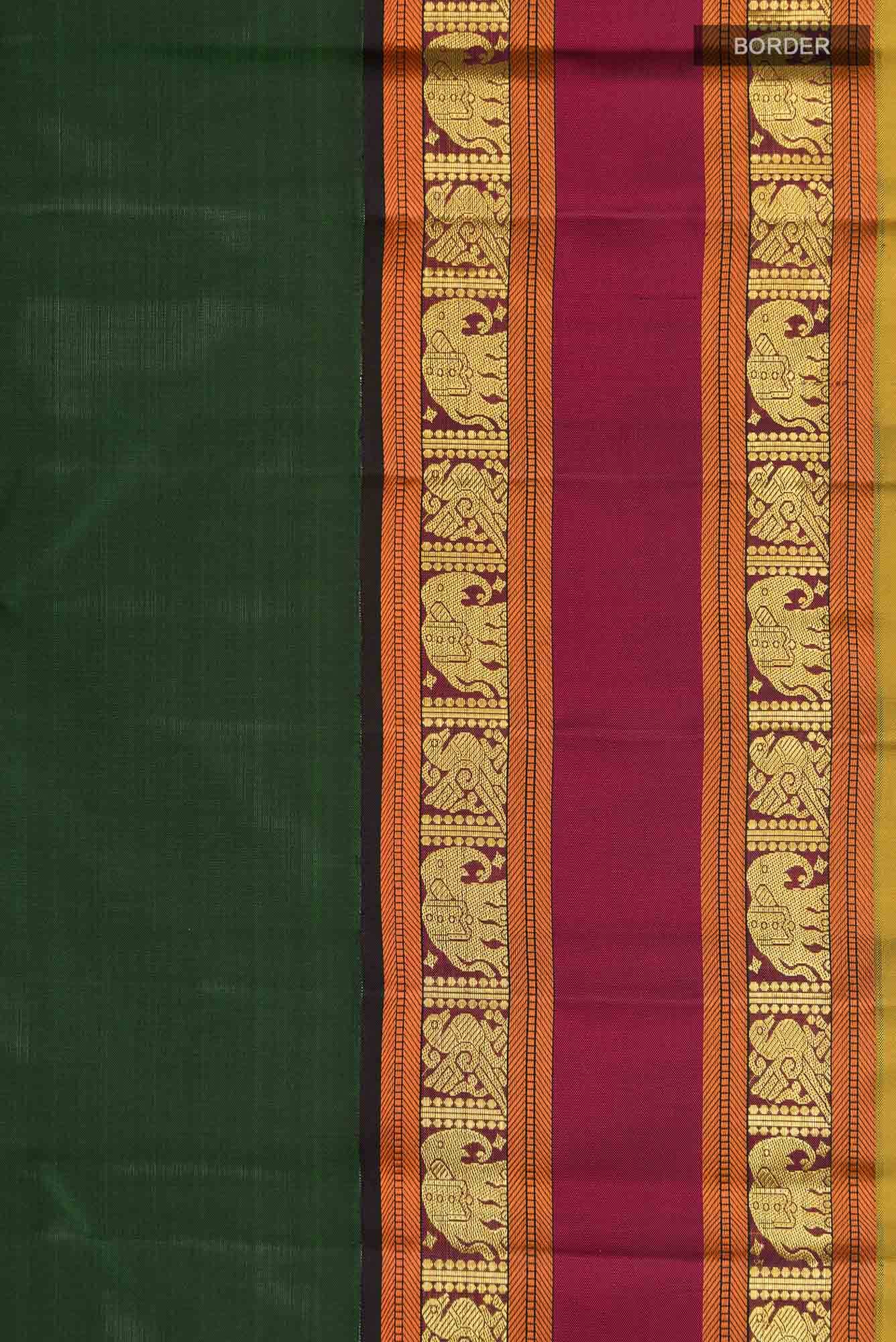 Green Kanchipuram Silk Saree