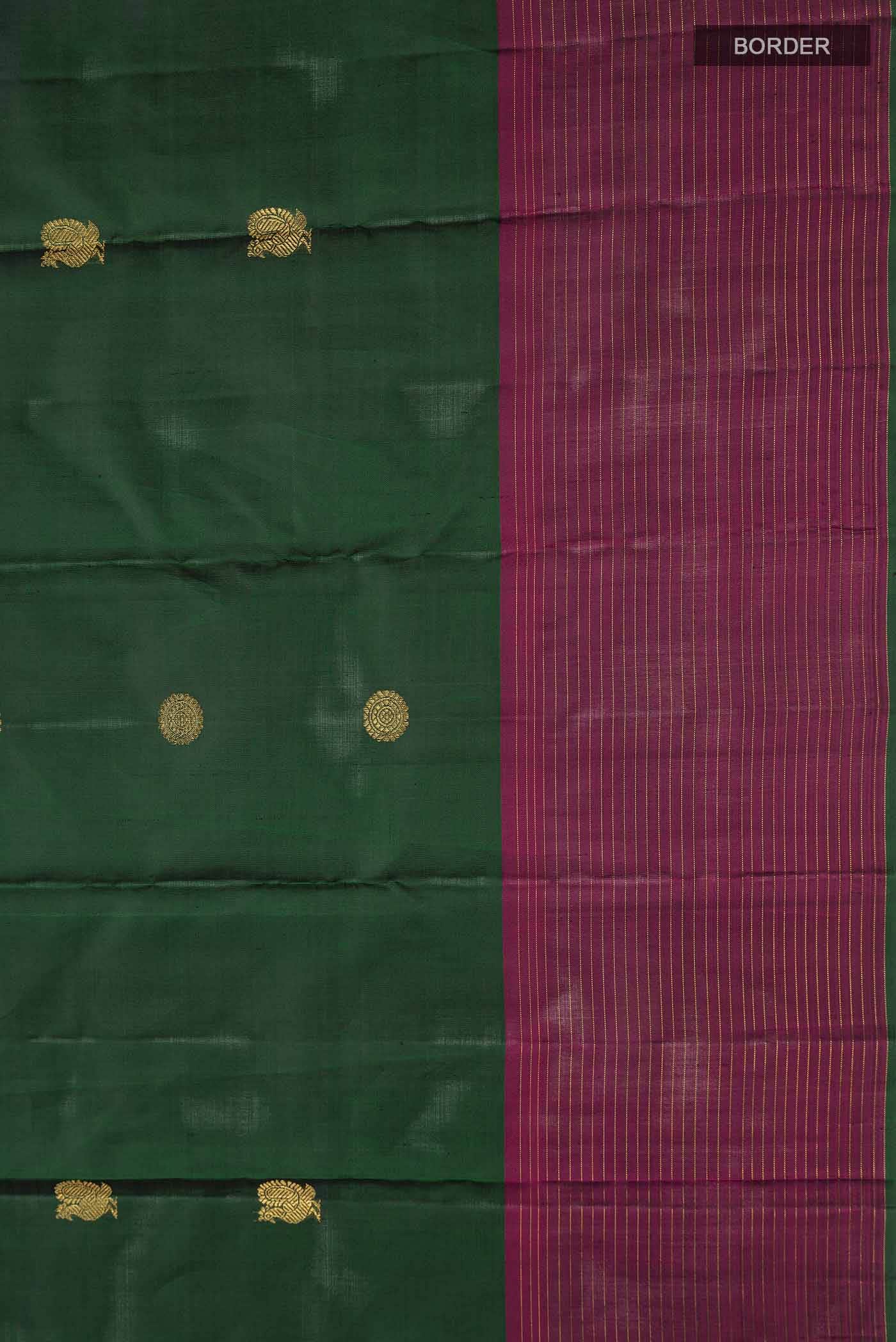 Green Kanchipuram Silk Saree