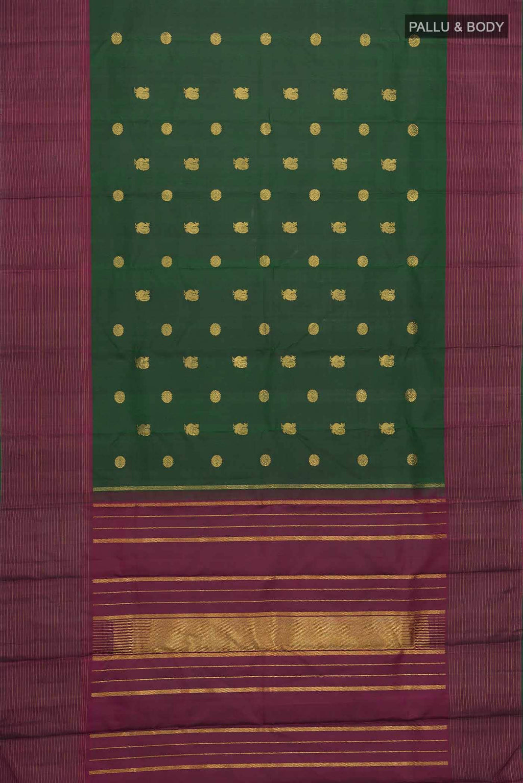 Green Kanchipuram Silk Saree