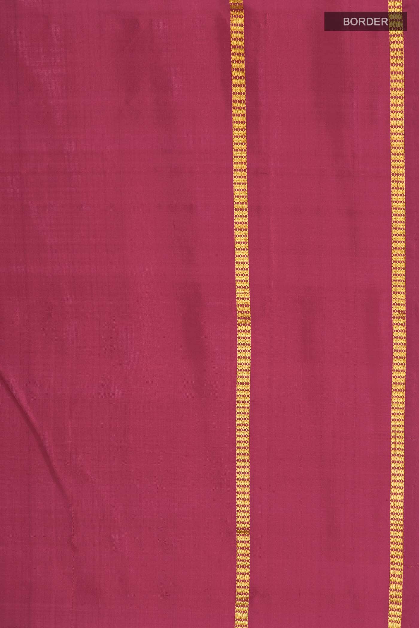 Maroon Kanchipuram Silk Saree