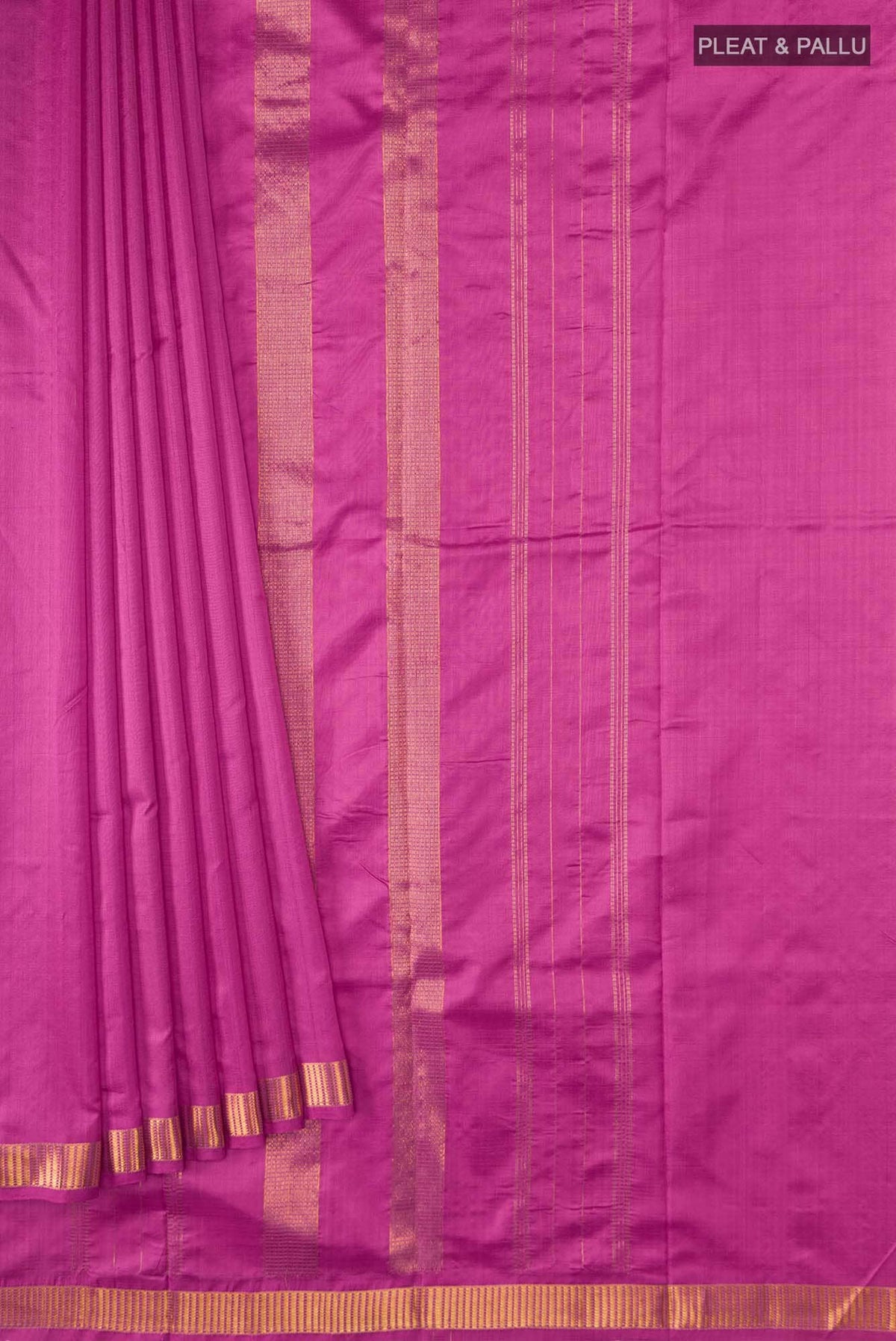 Pink Kanjivaram Silk Saree