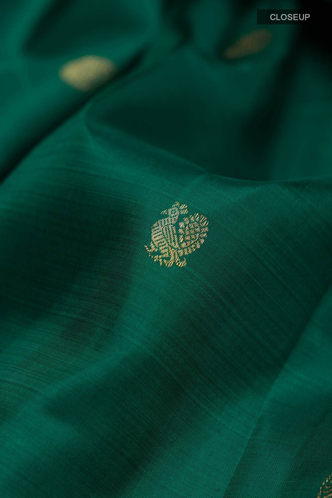 Green Kanchipuram Silk Saree