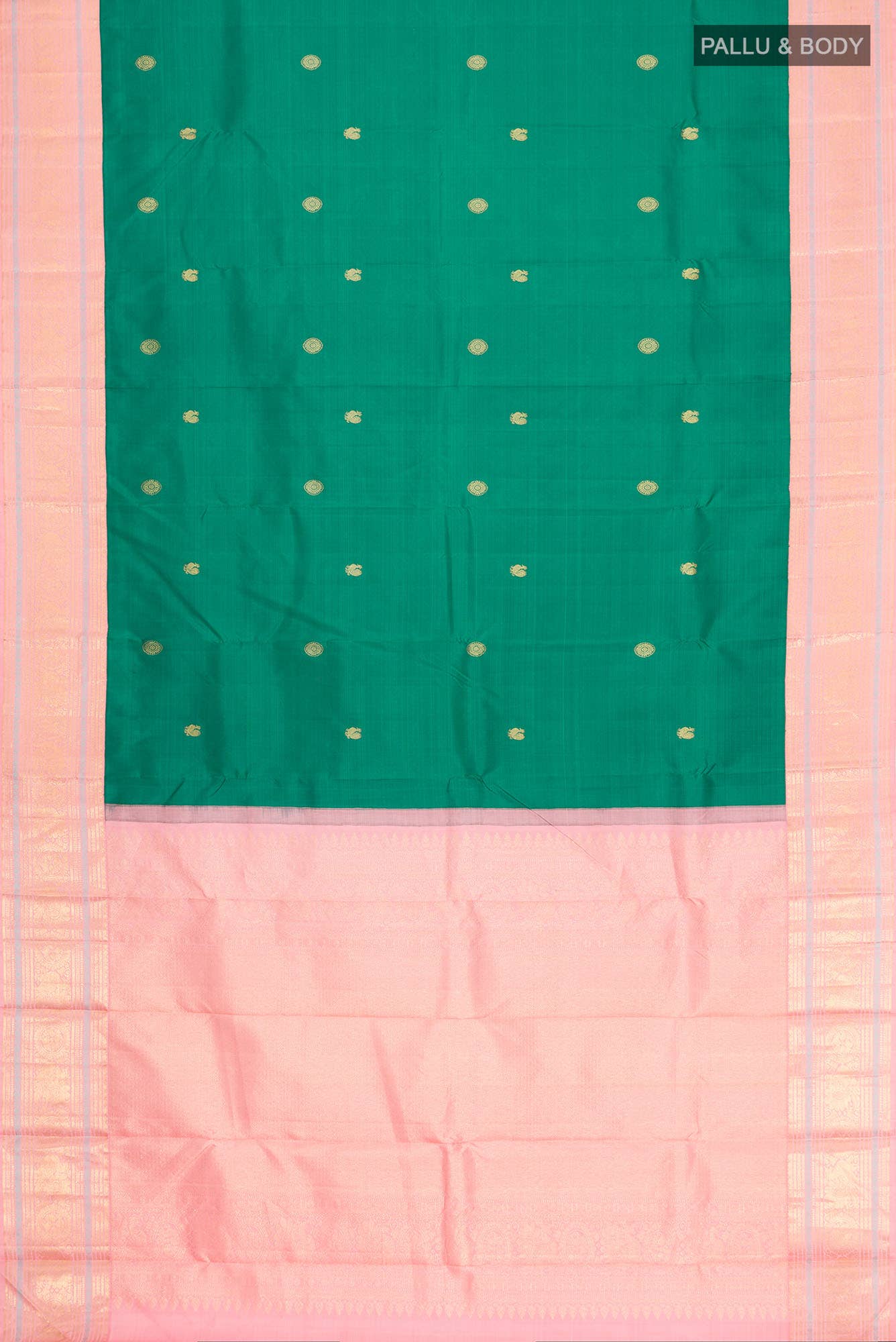 Green Kanchipuram Silk Saree
