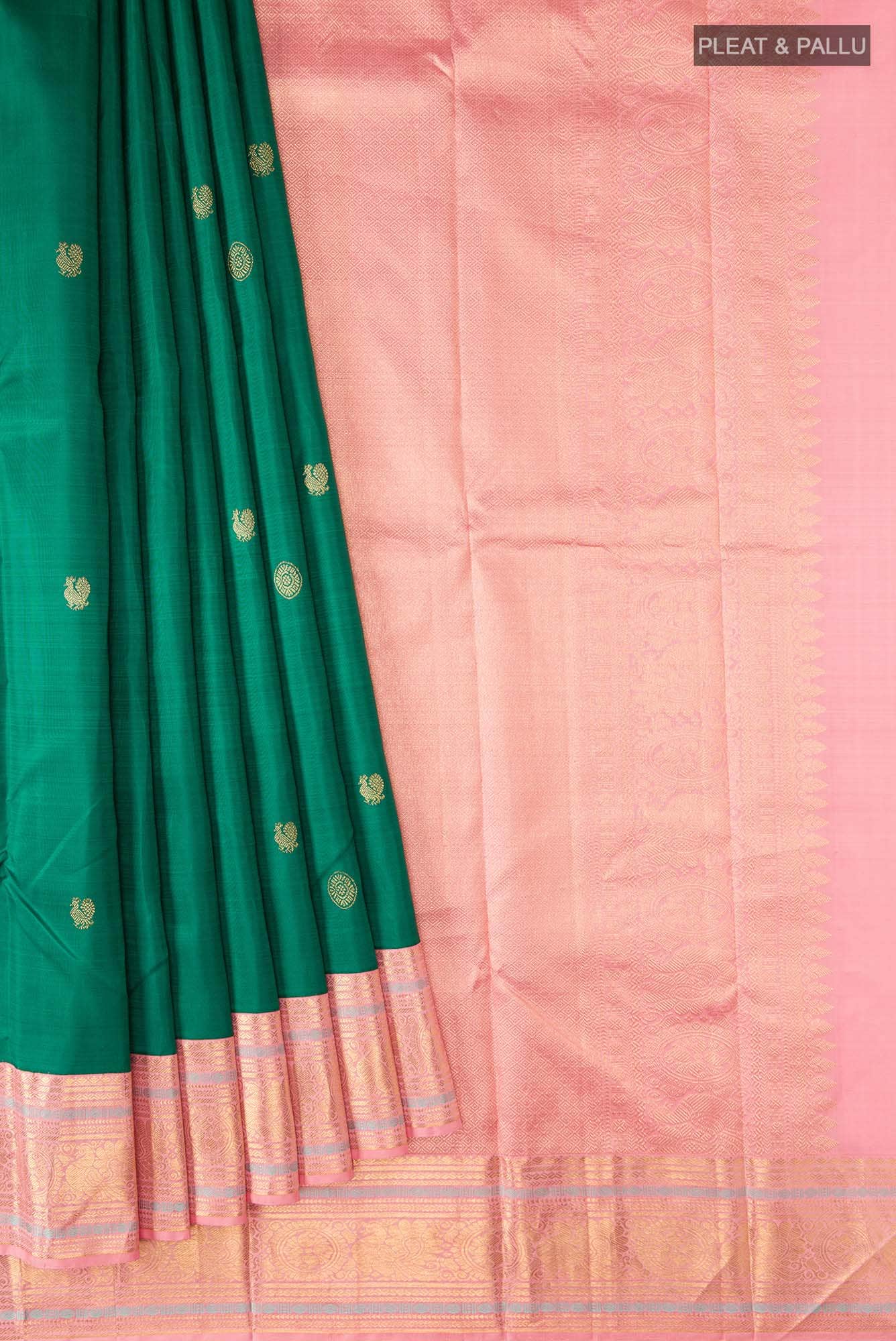 Green Kanchipuram Silk Saree