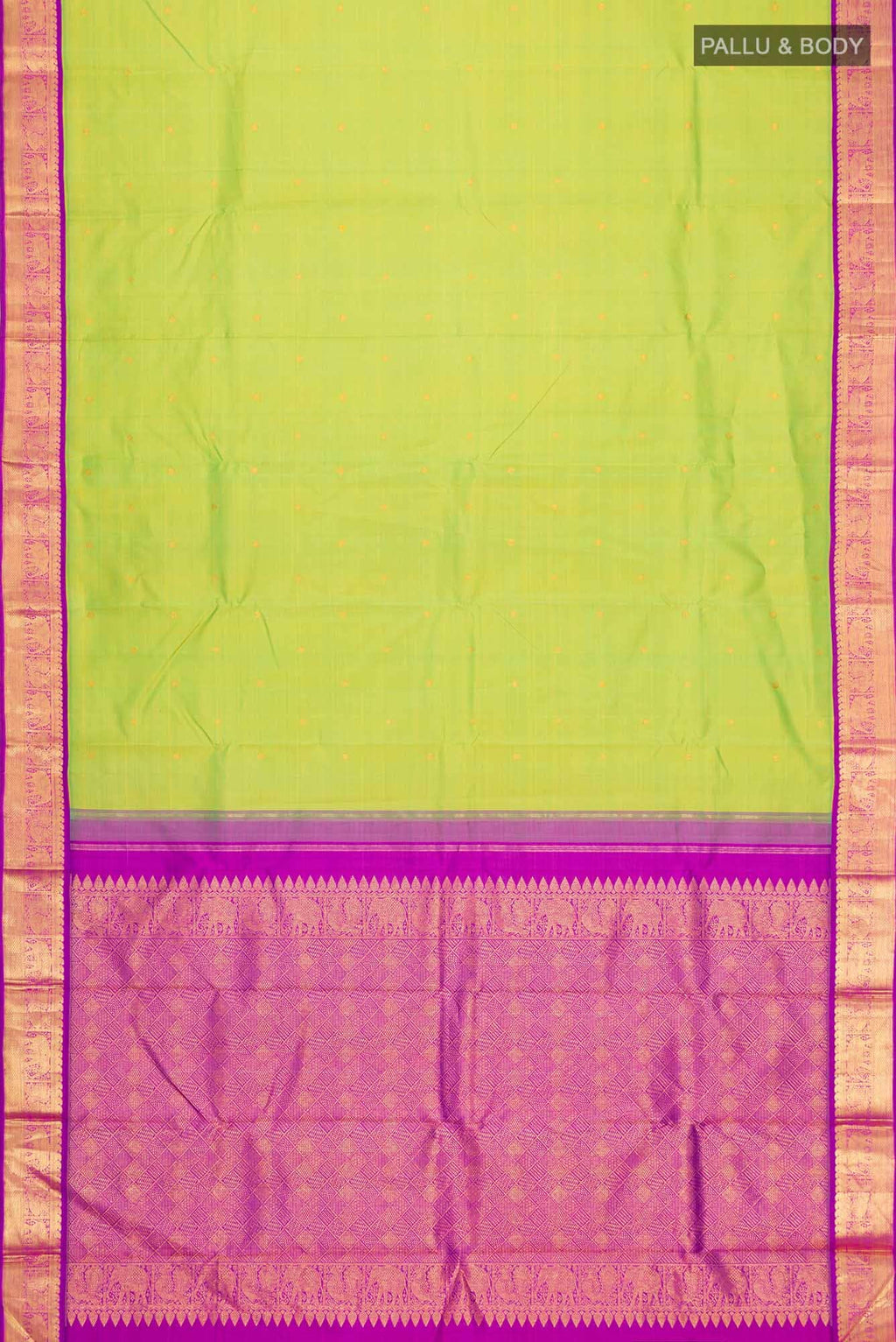 Green Kanchipuram Silk Saree