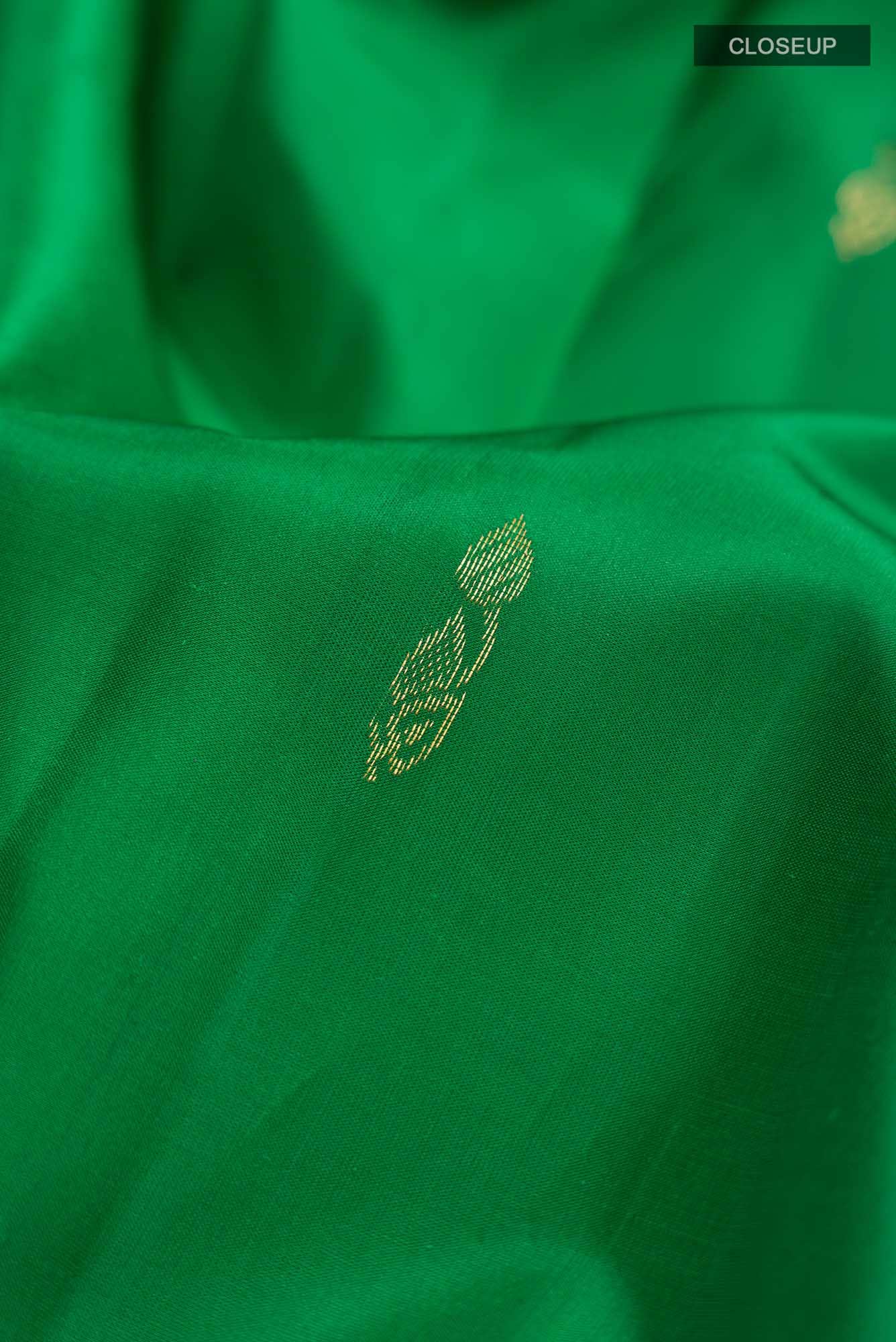 Green Kanchipuram Silk Saree