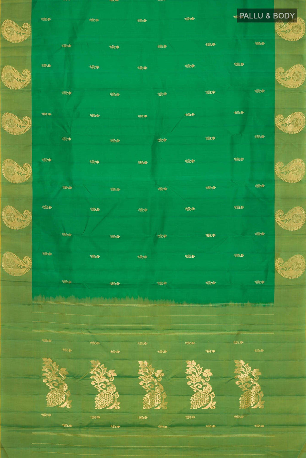 Green Kanchipuram Silk Saree