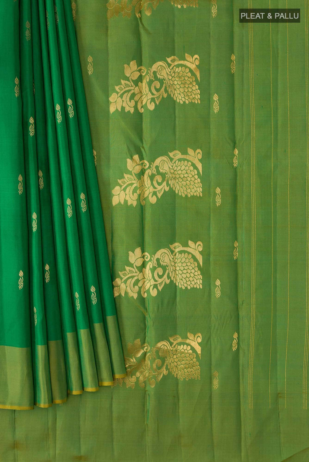 Green Kanchipuram Silk Saree