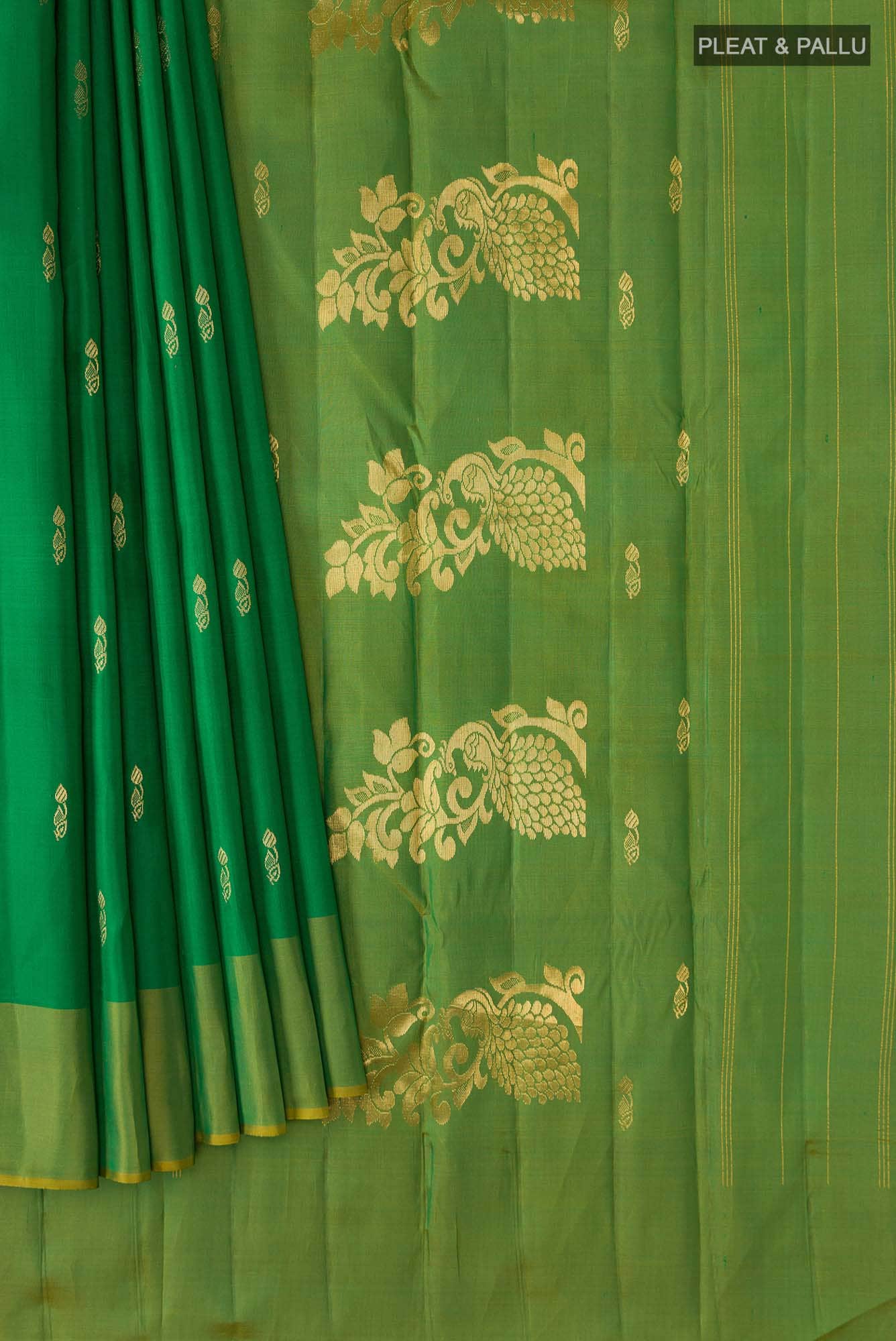 Green Kanchipuram Silk Saree