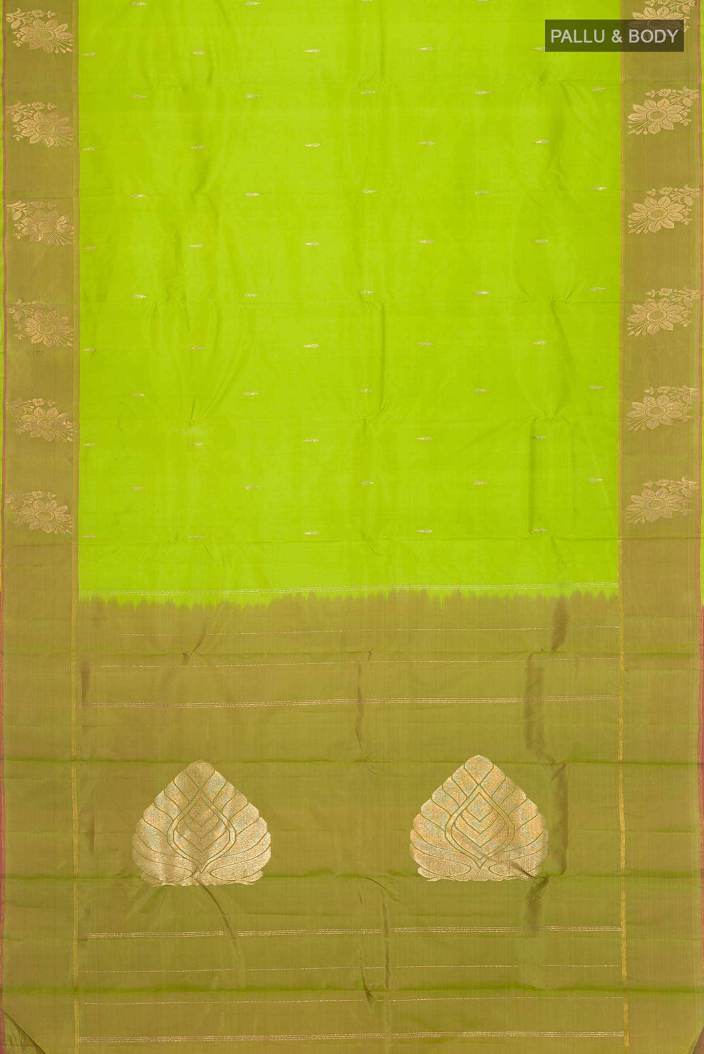 Green Kanchipuram Silk Saree