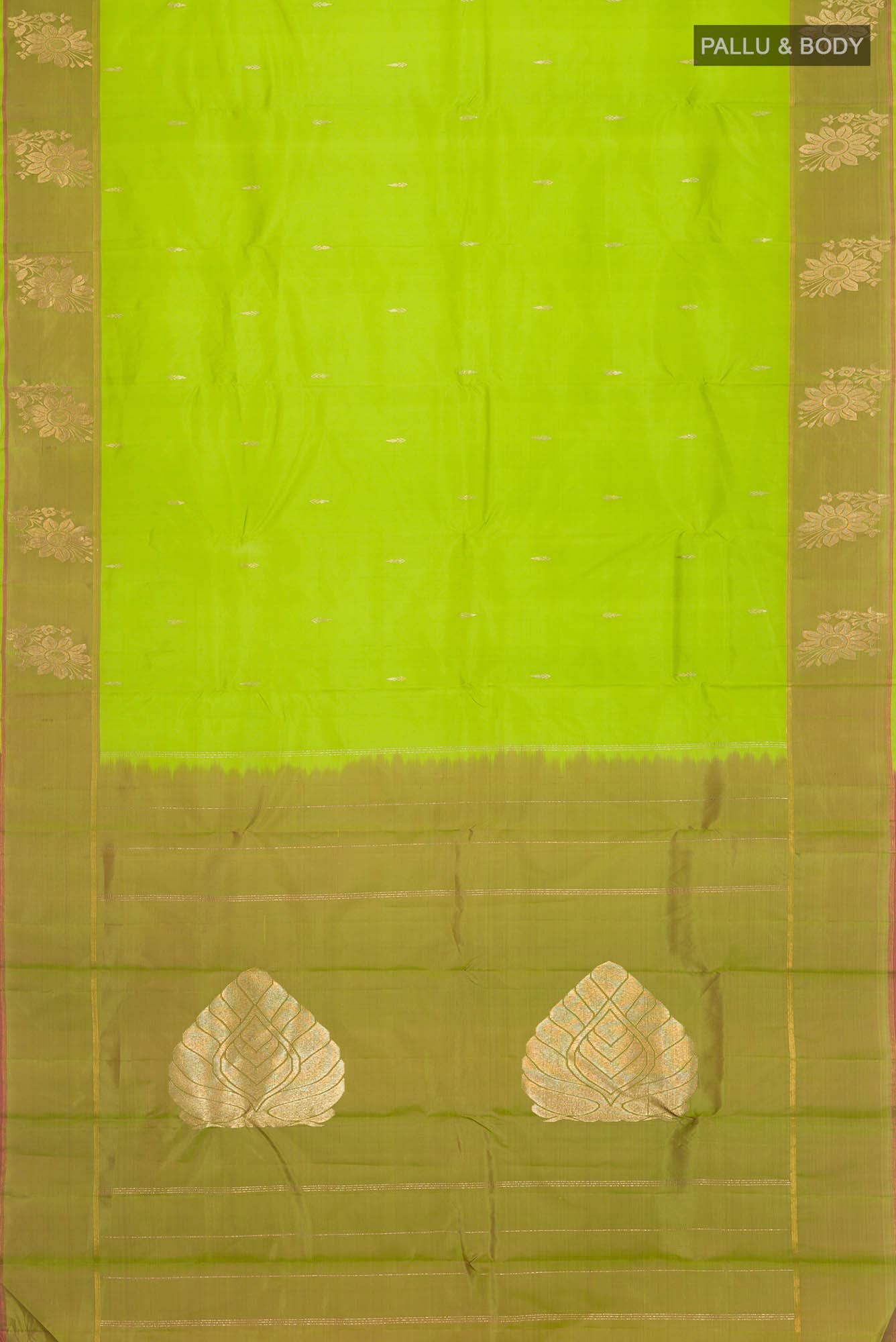 Green Kanchipuram Silk Saree