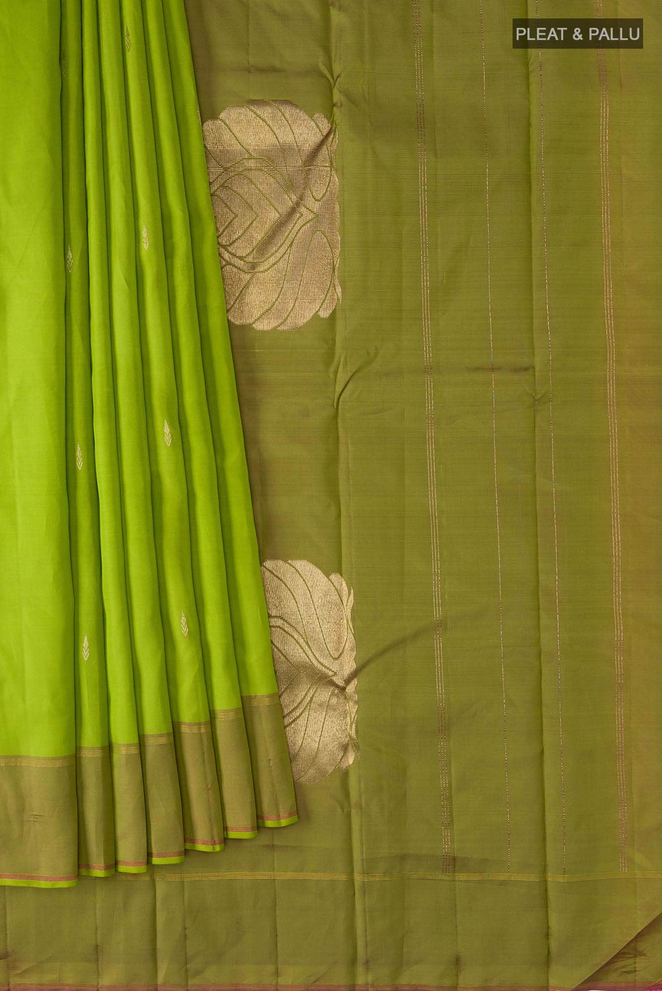 Green Kanchipuram Silk Saree