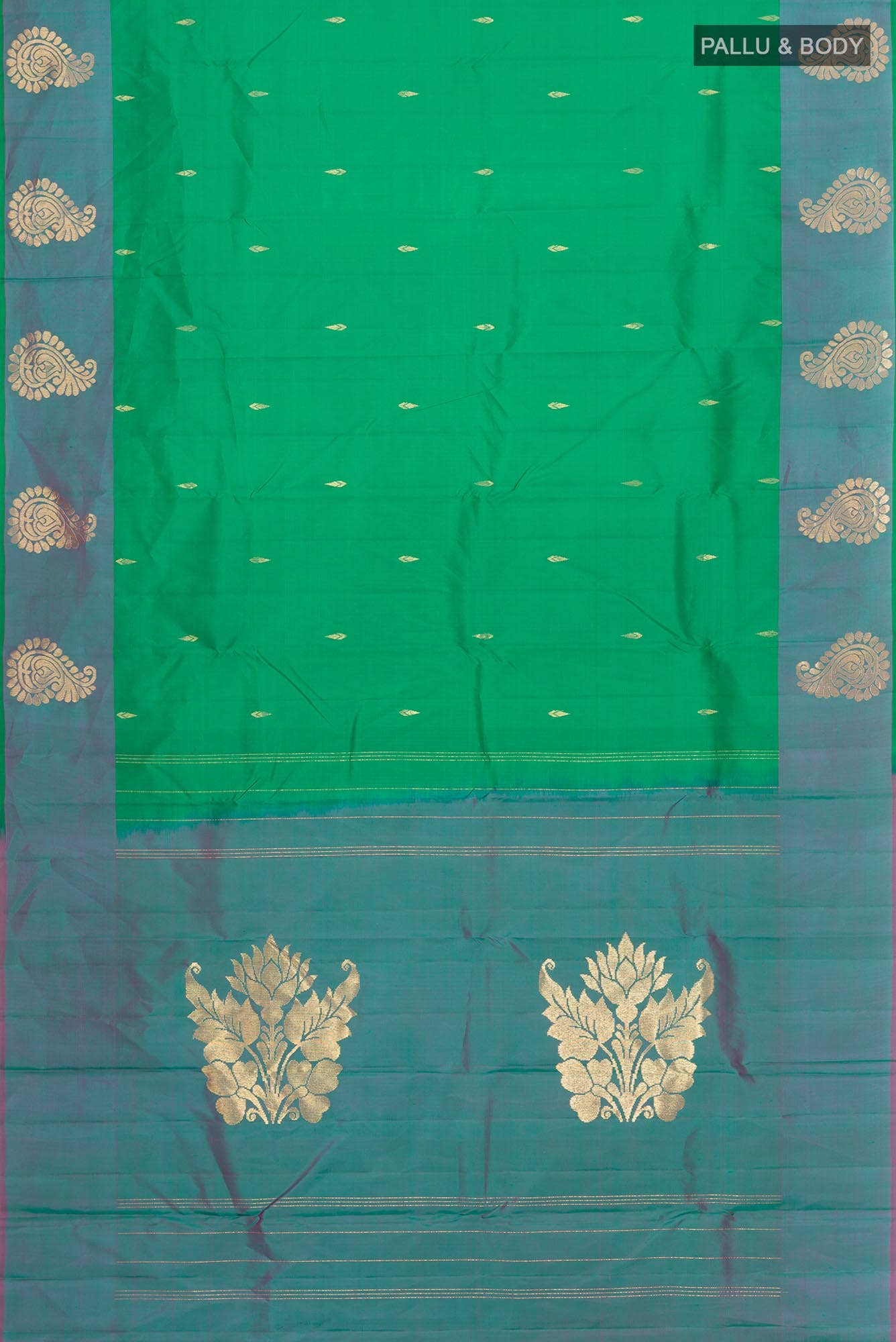 Green Kanchipuram Silk Saree