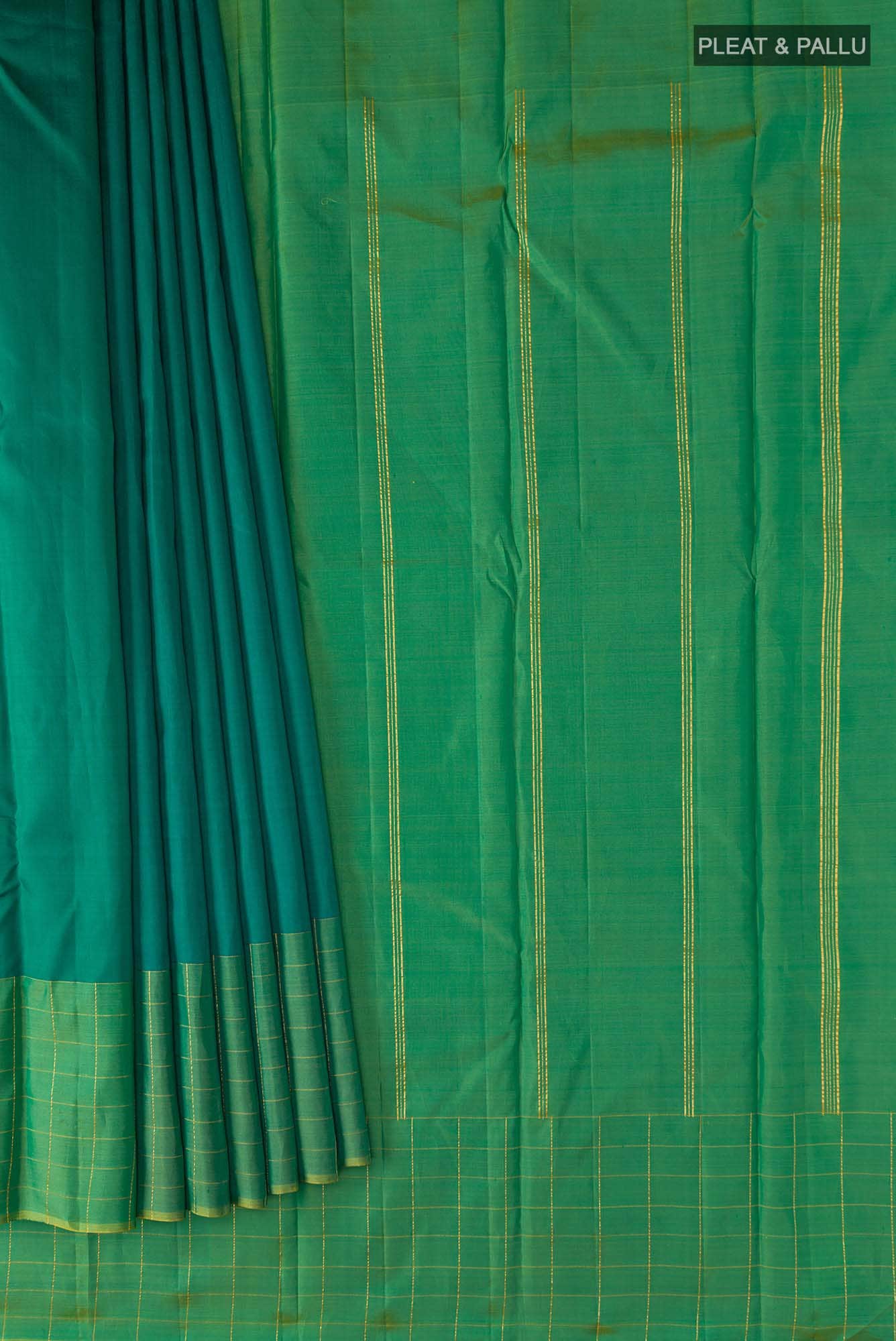 Green Kanchipuram Silk Saree