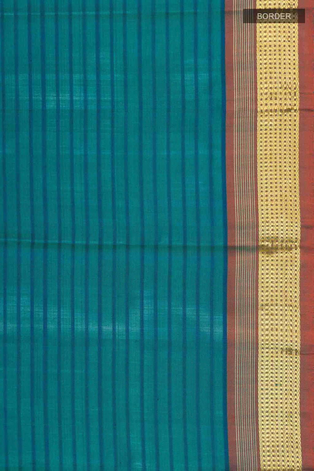 Blue Kanchipuram Silk Saree
