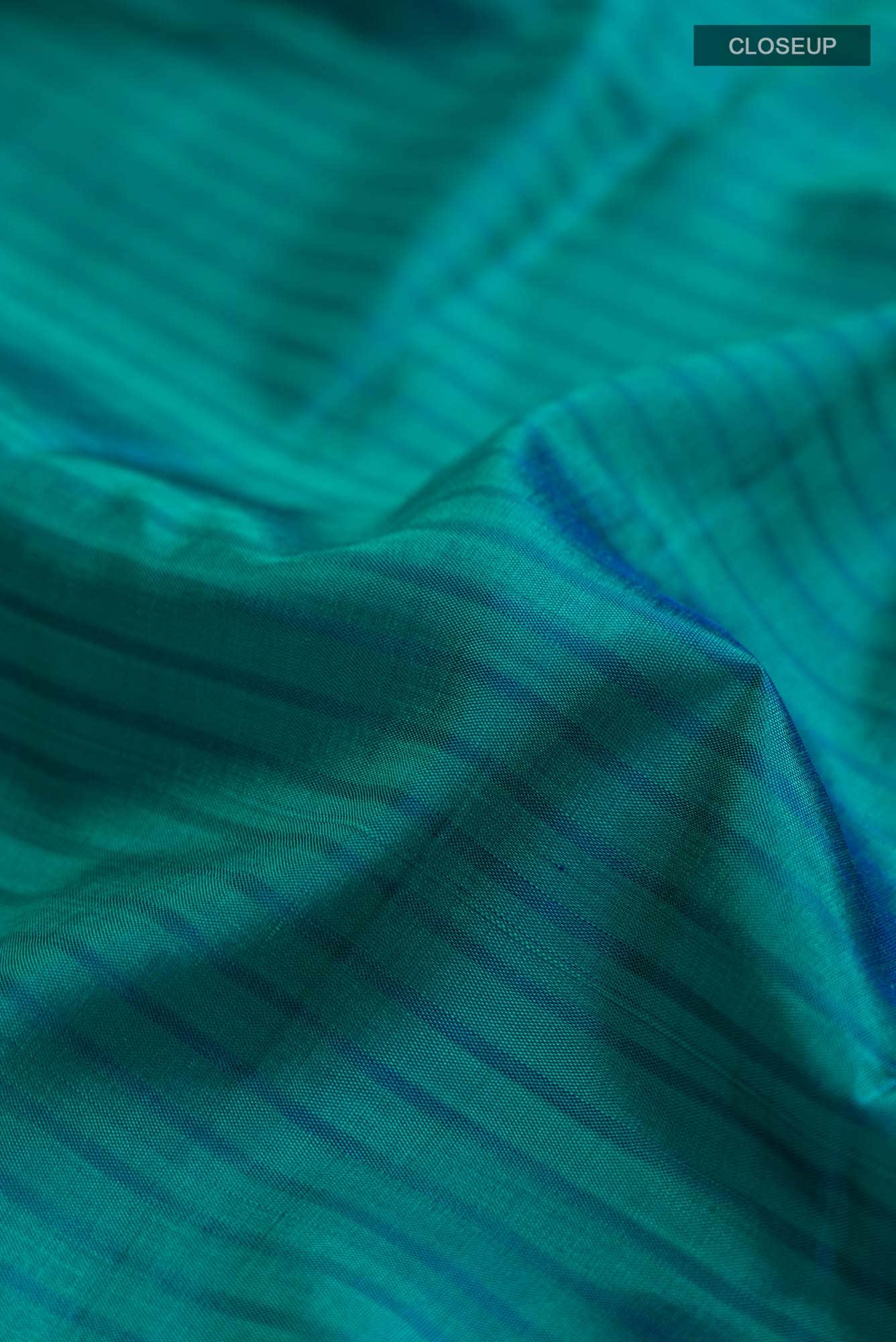 Blue Kanchipuram Silk Saree