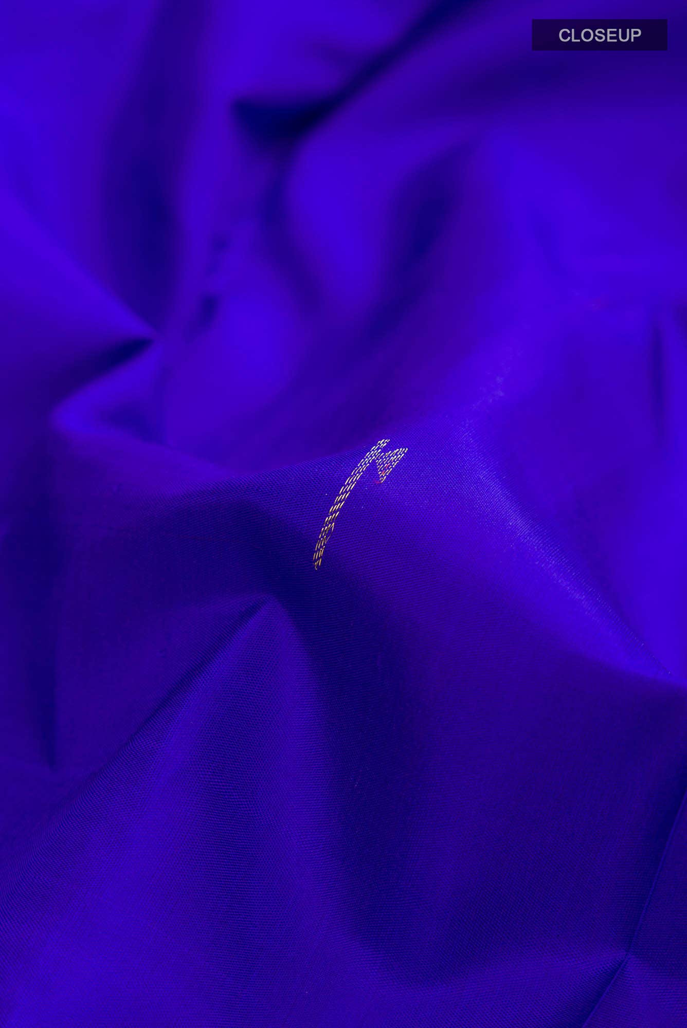 Blue Kanchipuram Silk Saree