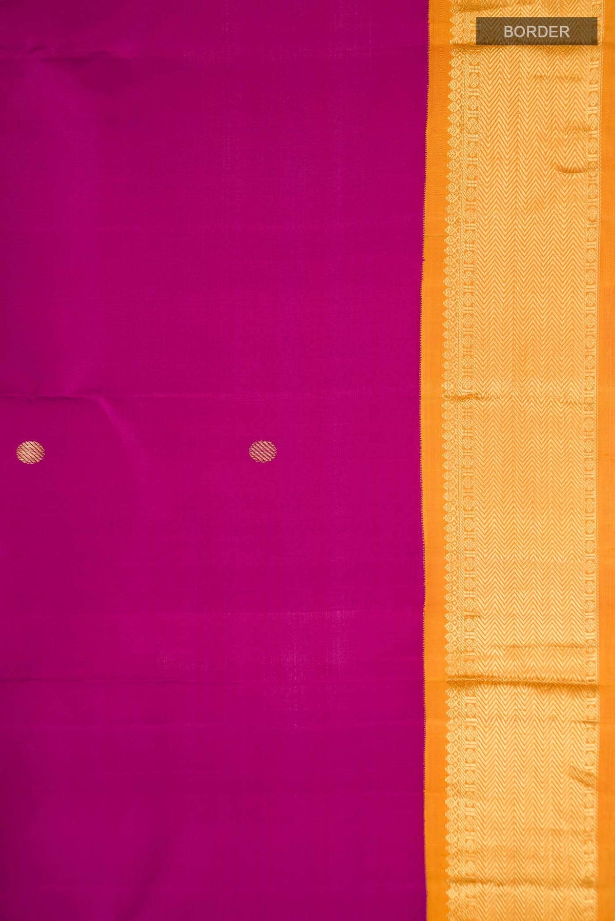 Magenta Kanjivaram Silk Saree