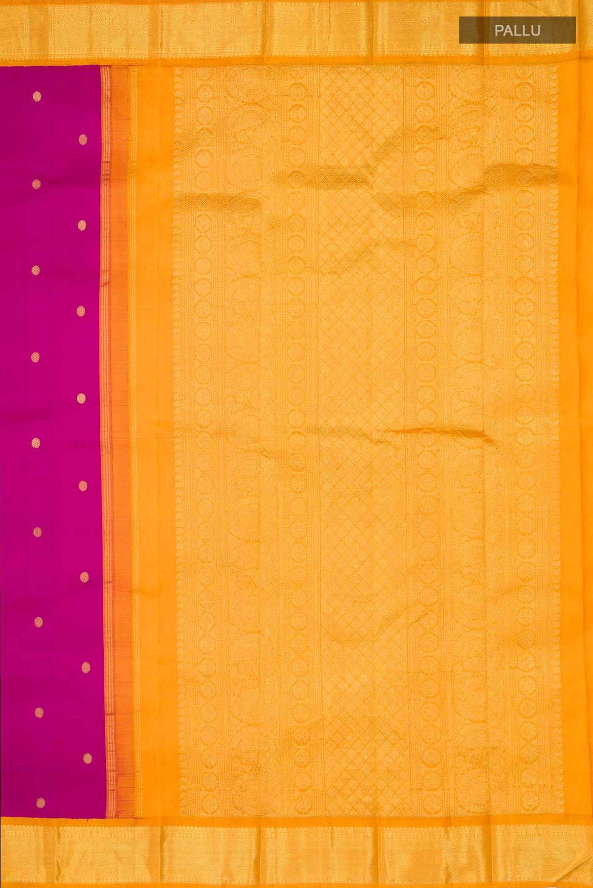 Magenta Kanjivaram Silk Saree