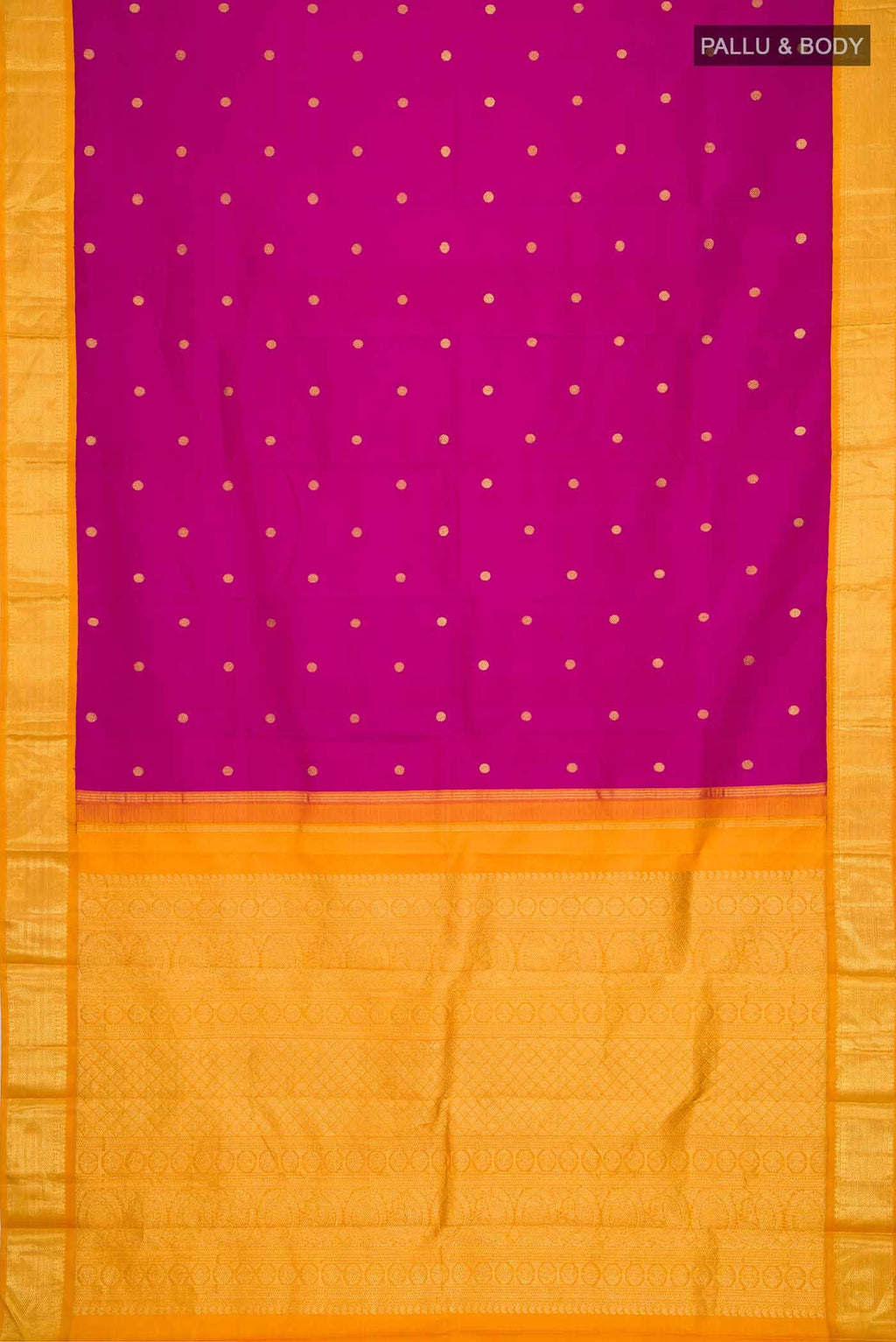 Pink Kanchipuram Silk Saree
