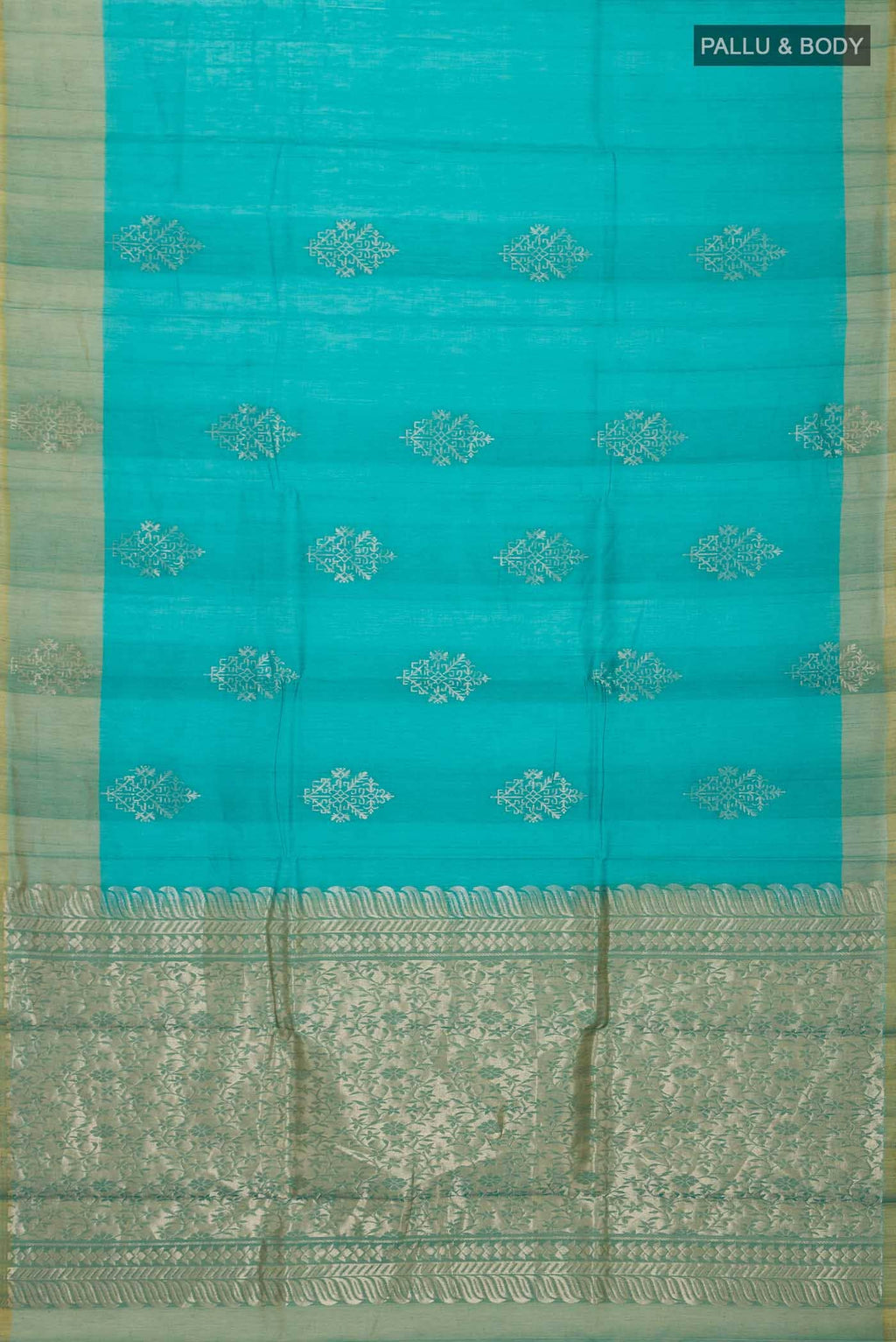 Green Silk Cotton Saree