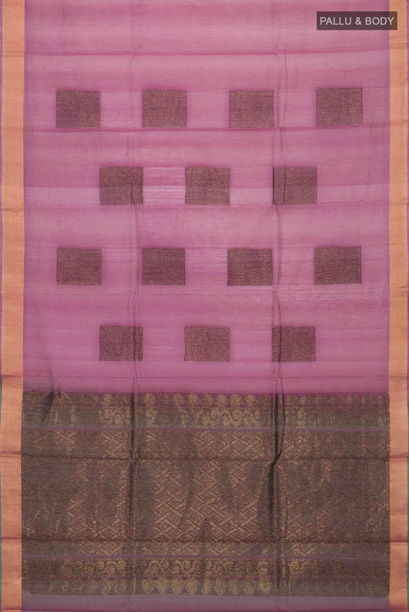 Pink Silk Cotton Saree