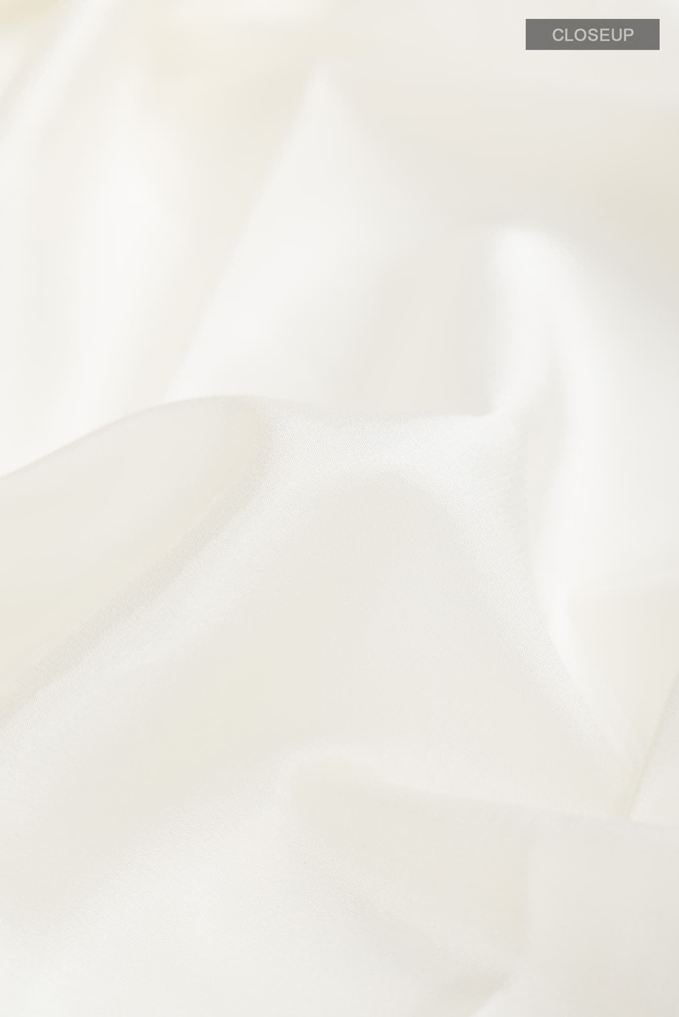 Cream Mysore Crepe Saree