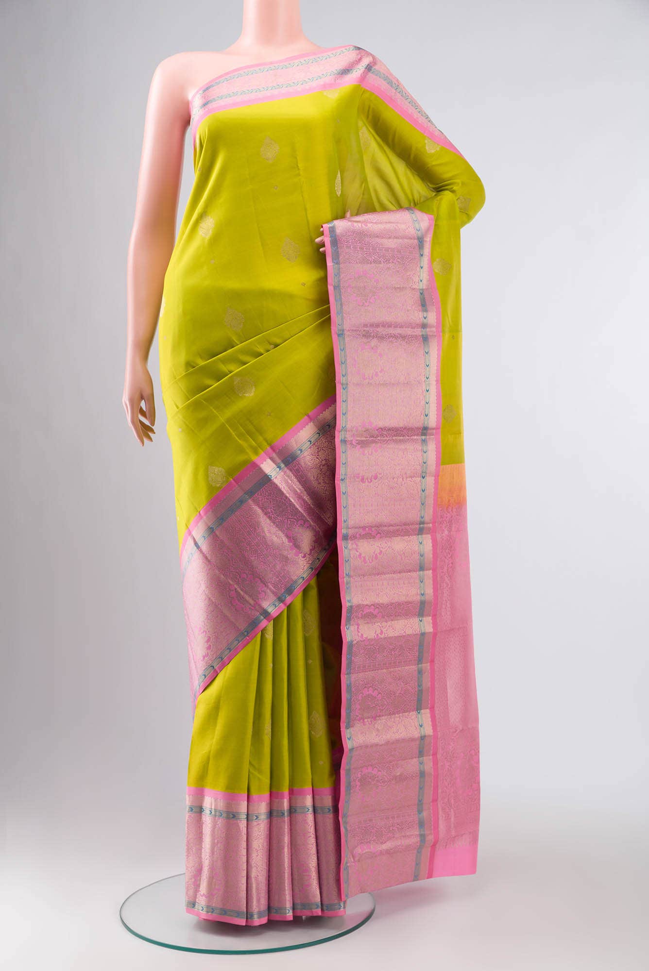 Green Kanchipuram Silk Saree